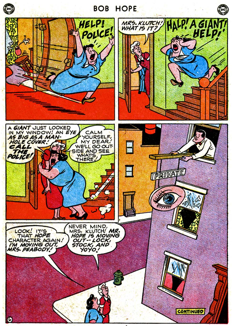 Read online The Adventures of Bob Hope comic -  Issue #4 - 8
