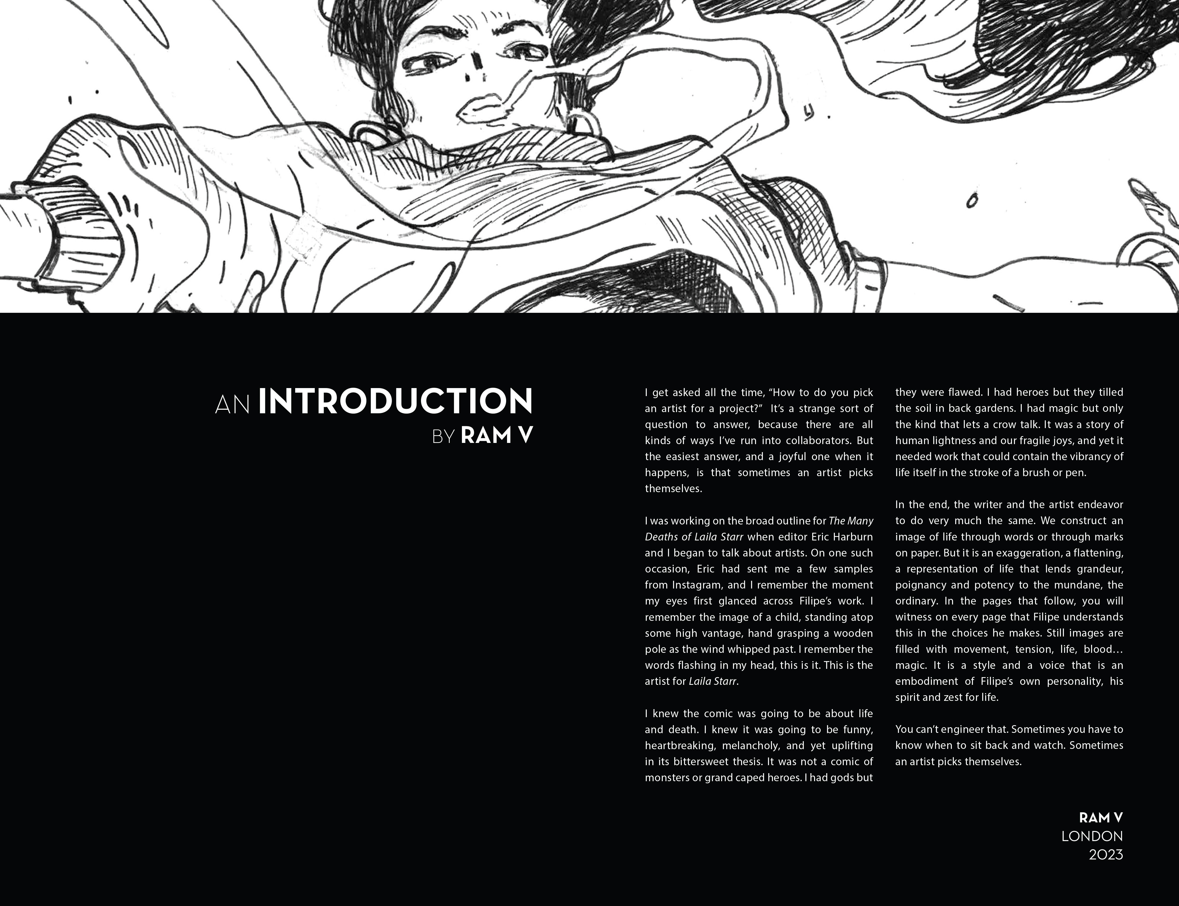 Read online The Many Deaths of Laila Starr – Pen & Ink comic -  Issue #1 - 2