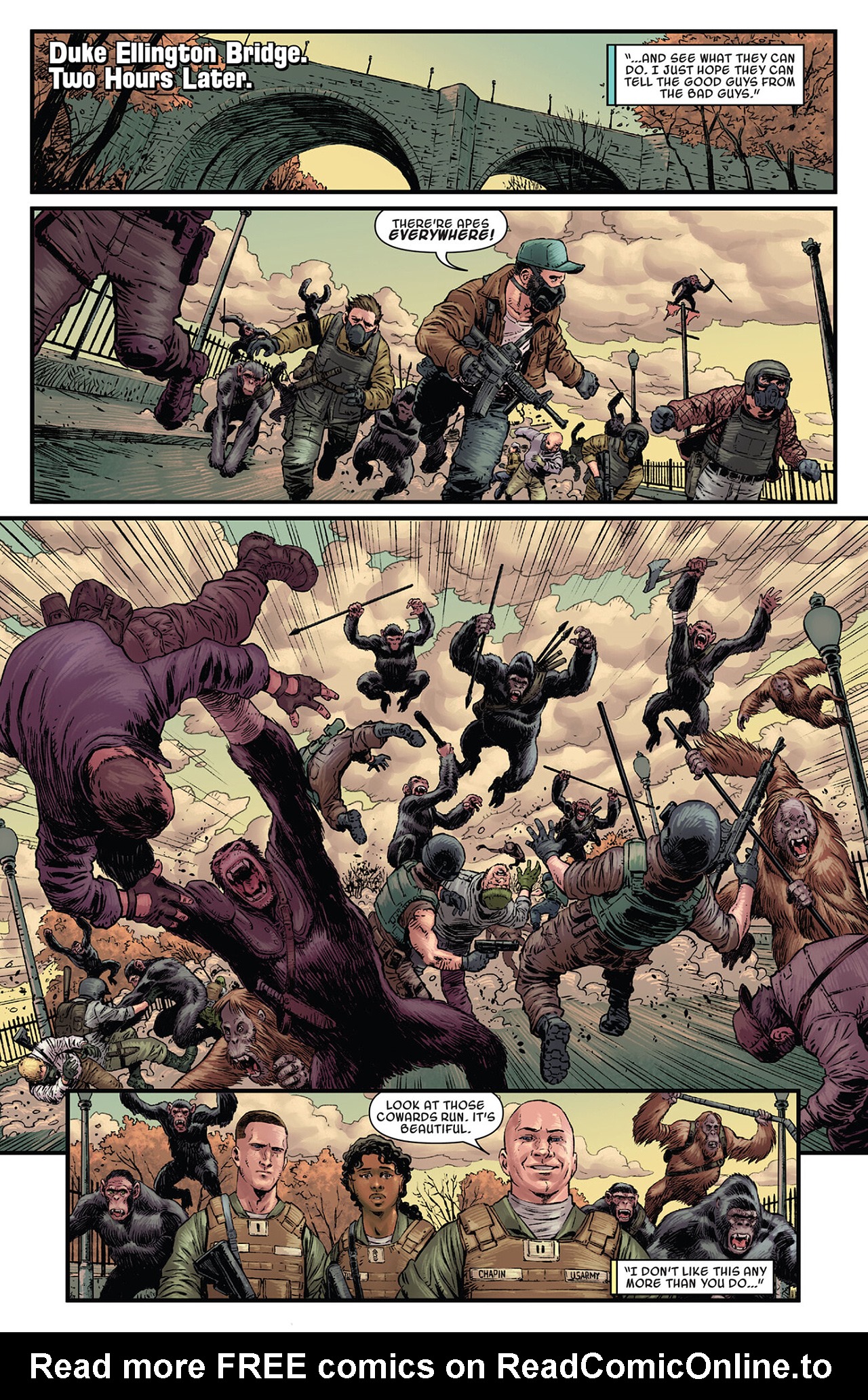 Read online Planet of the Apes (2023) comic -  Issue #5 - 9