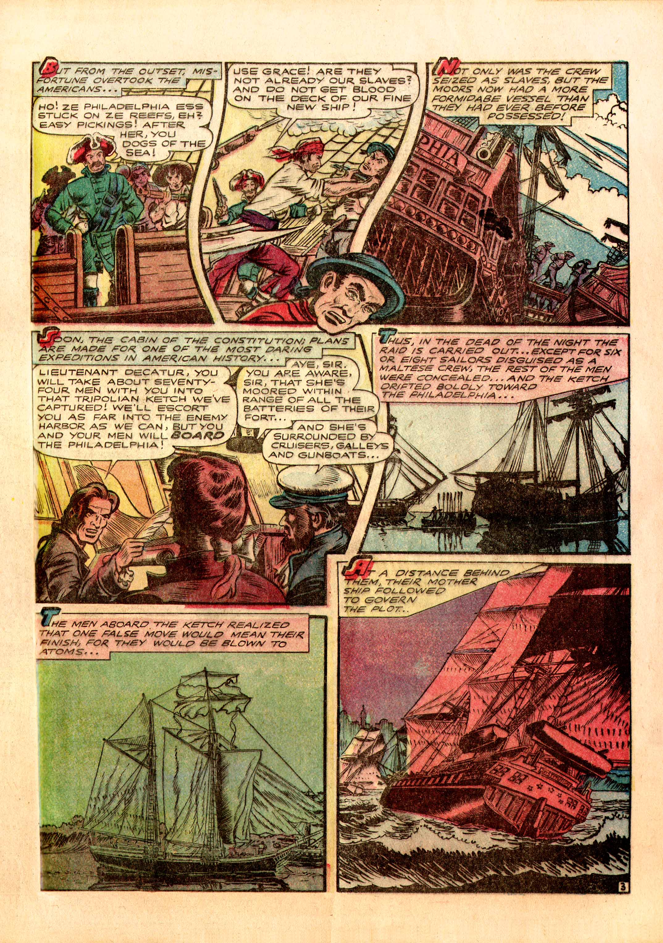 Read online Men in Action (1957) comic -  Issue #3 - 23