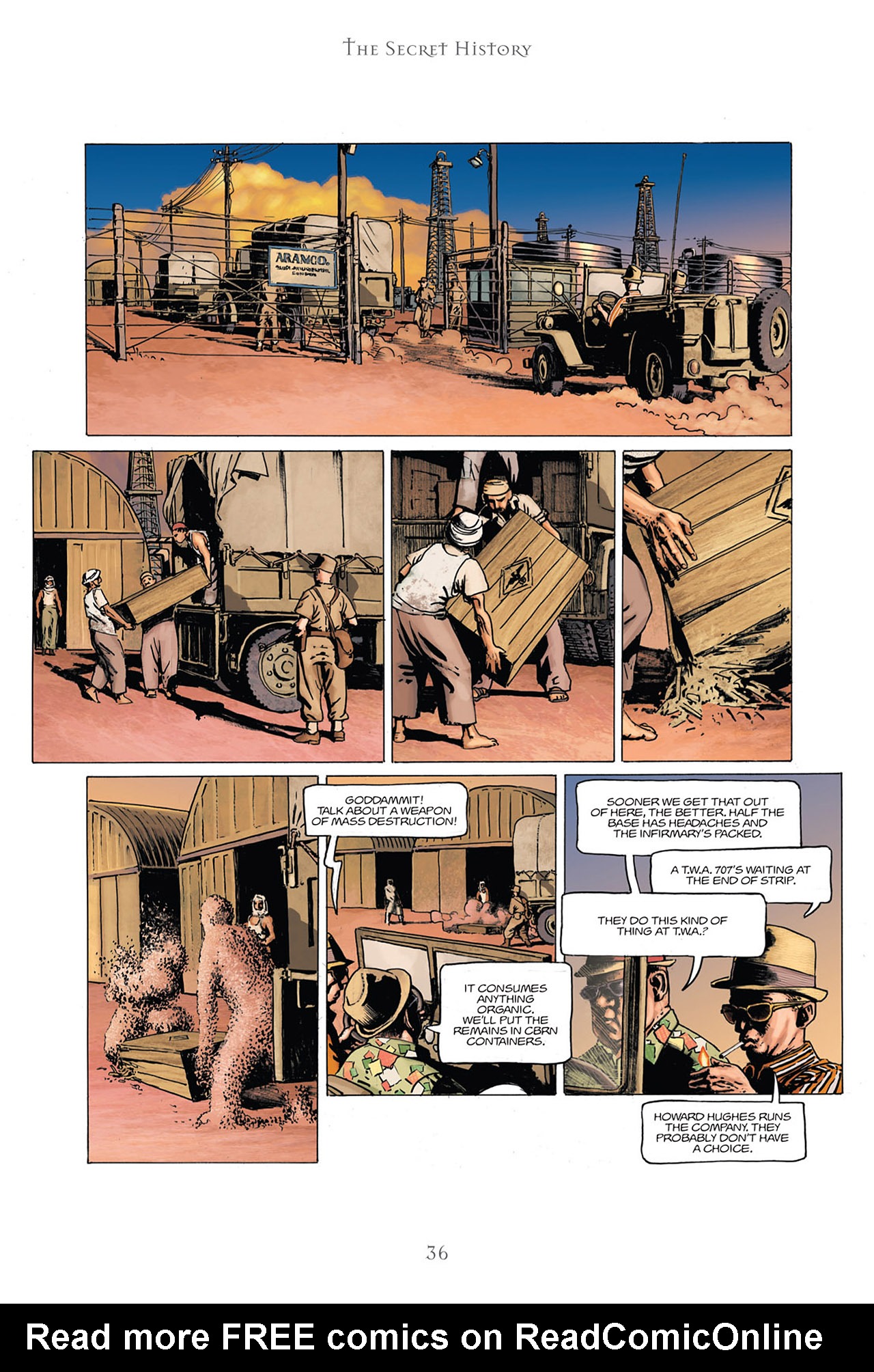 Read online The Secret History comic -  Issue #18 - 37