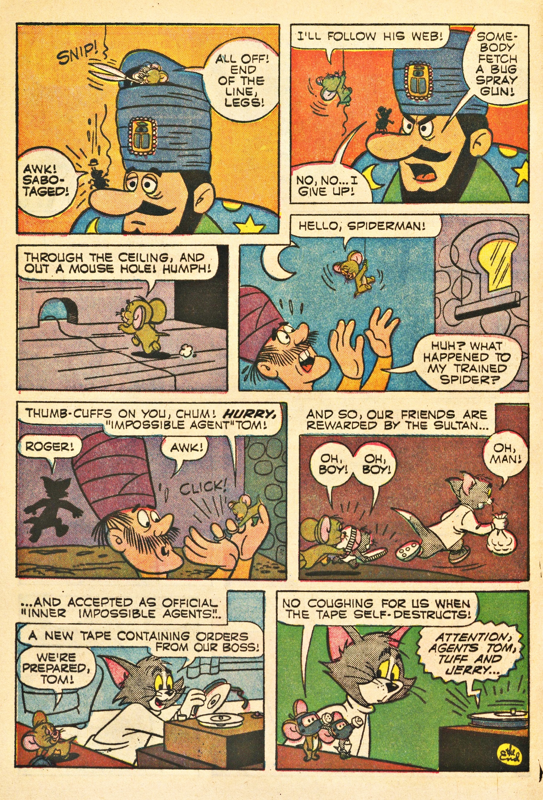 Read online Tom and Jerry comic -  Issue #250 - 8