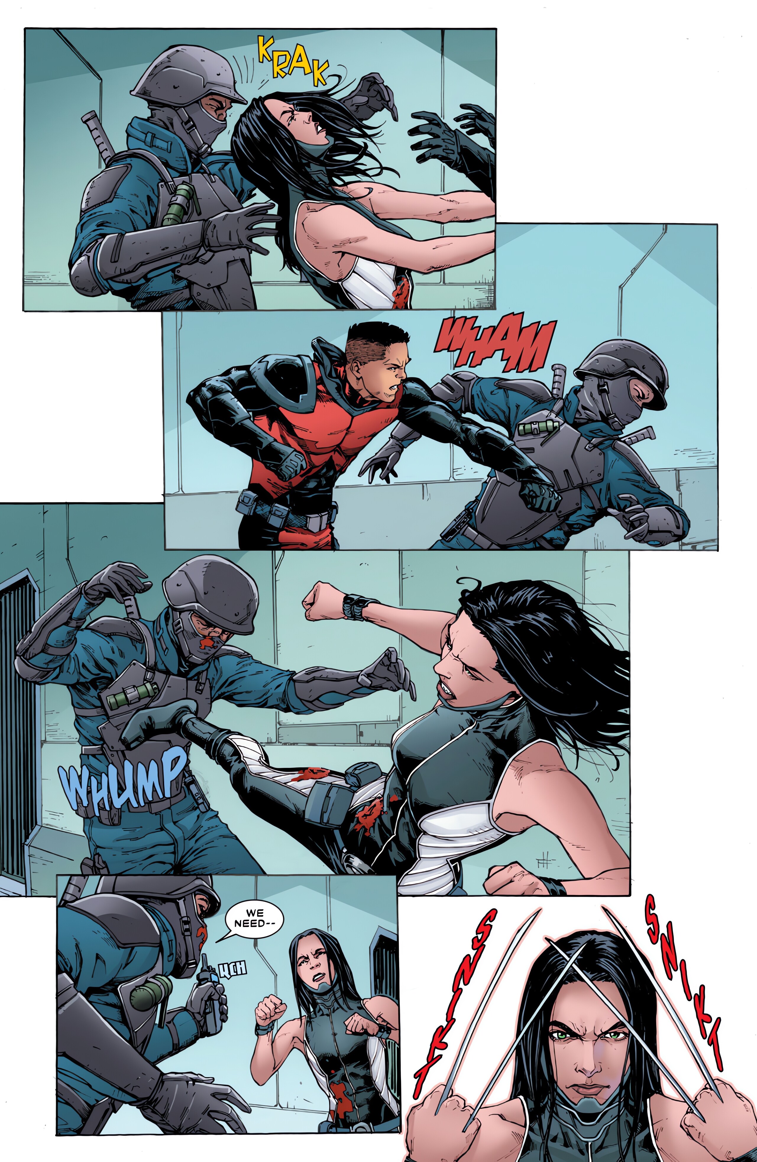 Read online X-23: Deadly Regenesis comic -  Issue #5 - 9