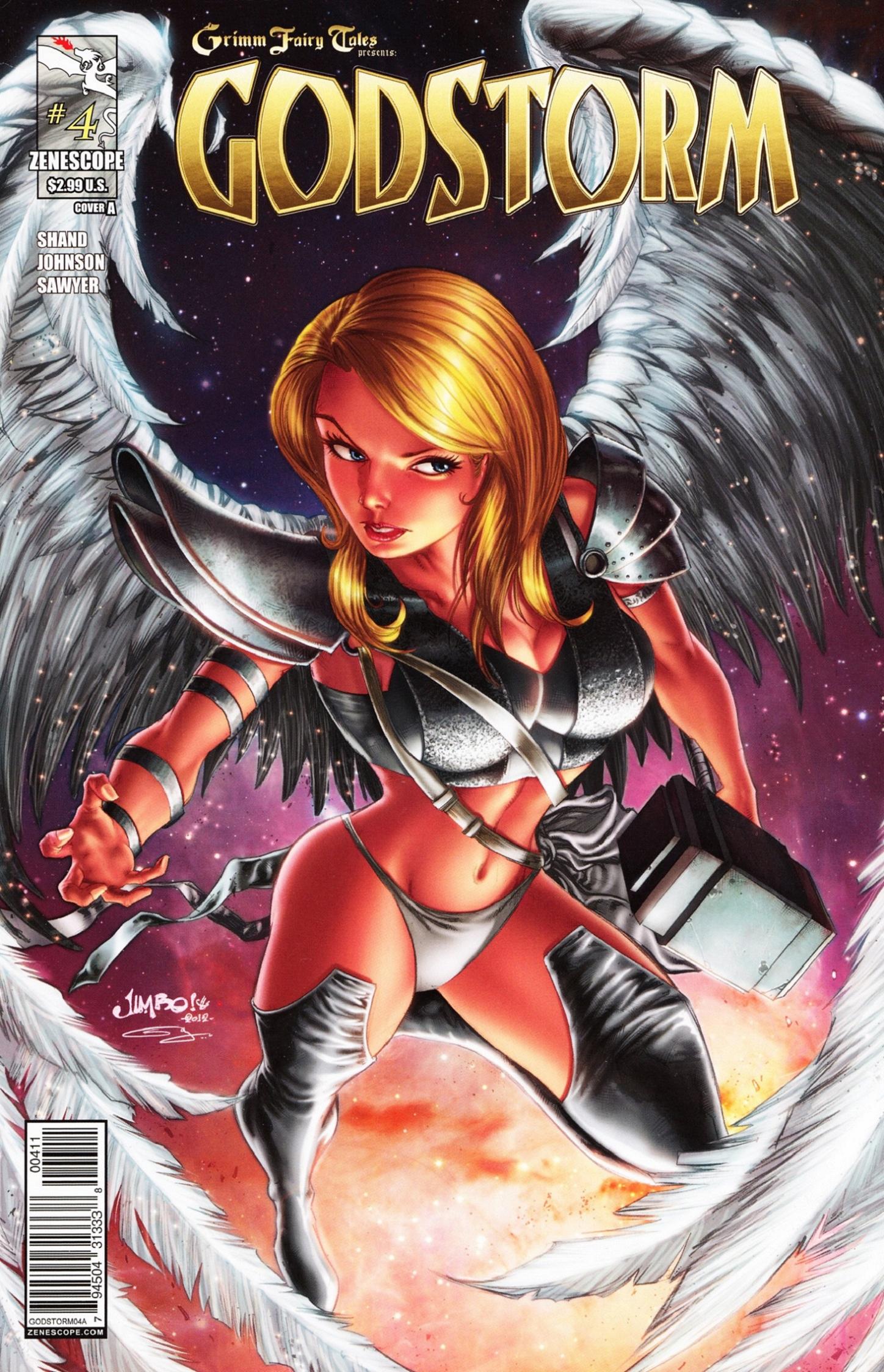 Read online Grimm Fairy Tales presents Godstorm comic -  Issue #4 - 1