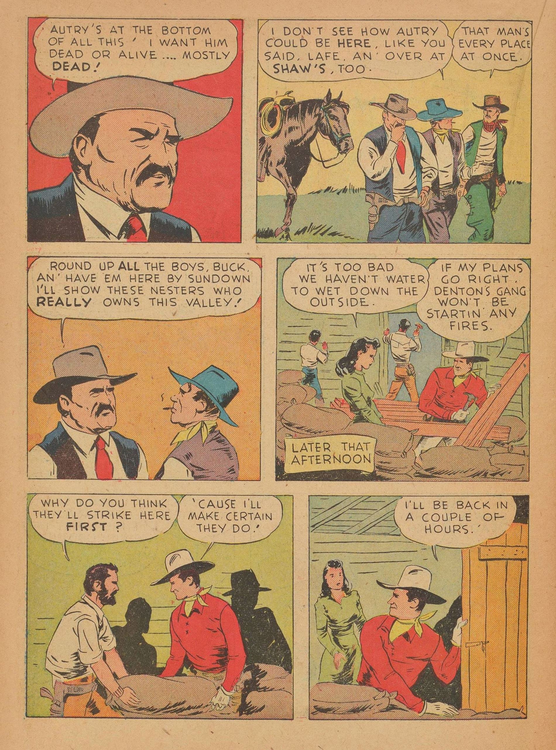 Read online Gene Autry Comics comic -  Issue #9 - 42