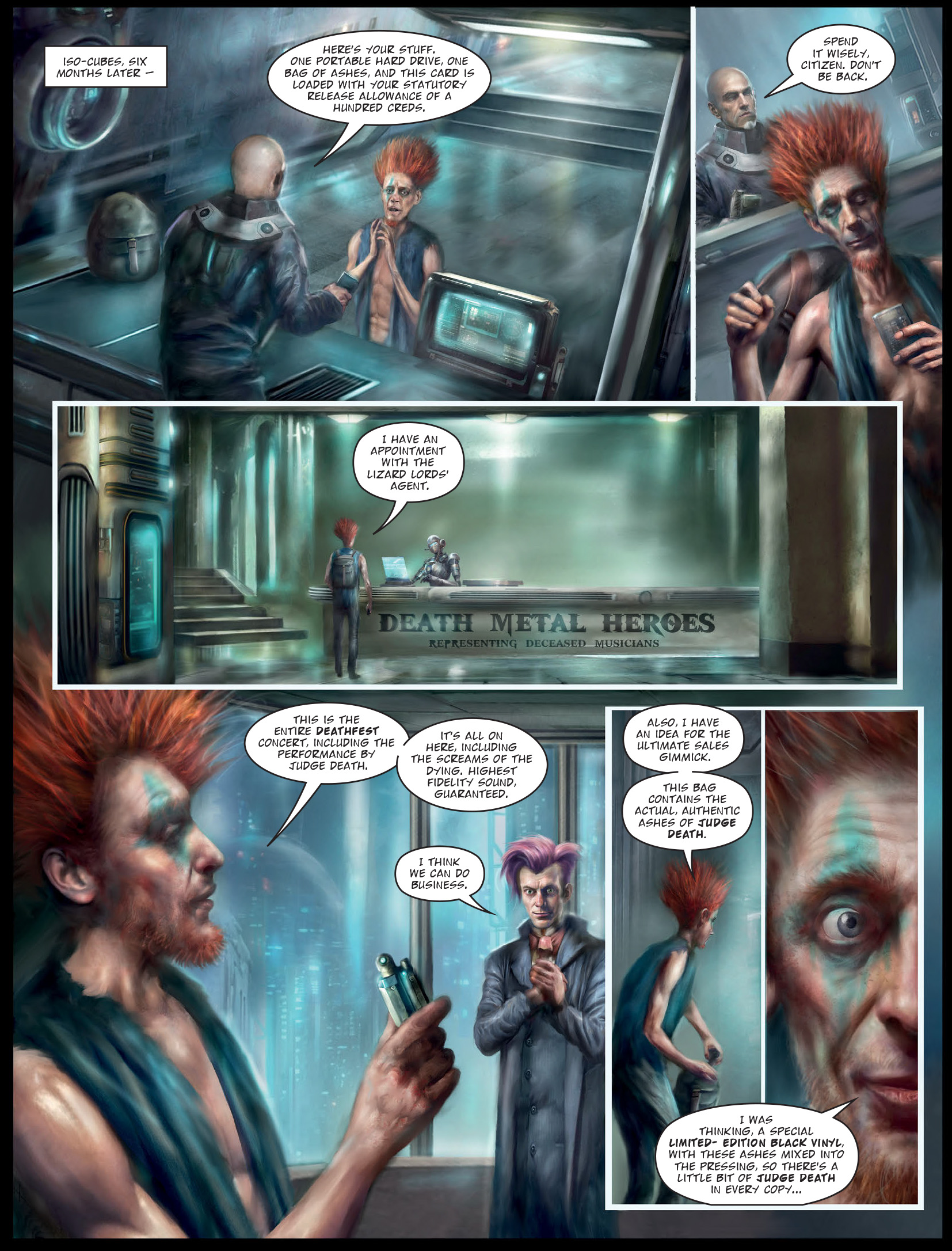 Read online Judge Dredd Megazine (Vol. 5) comic -  Issue #458 - 54