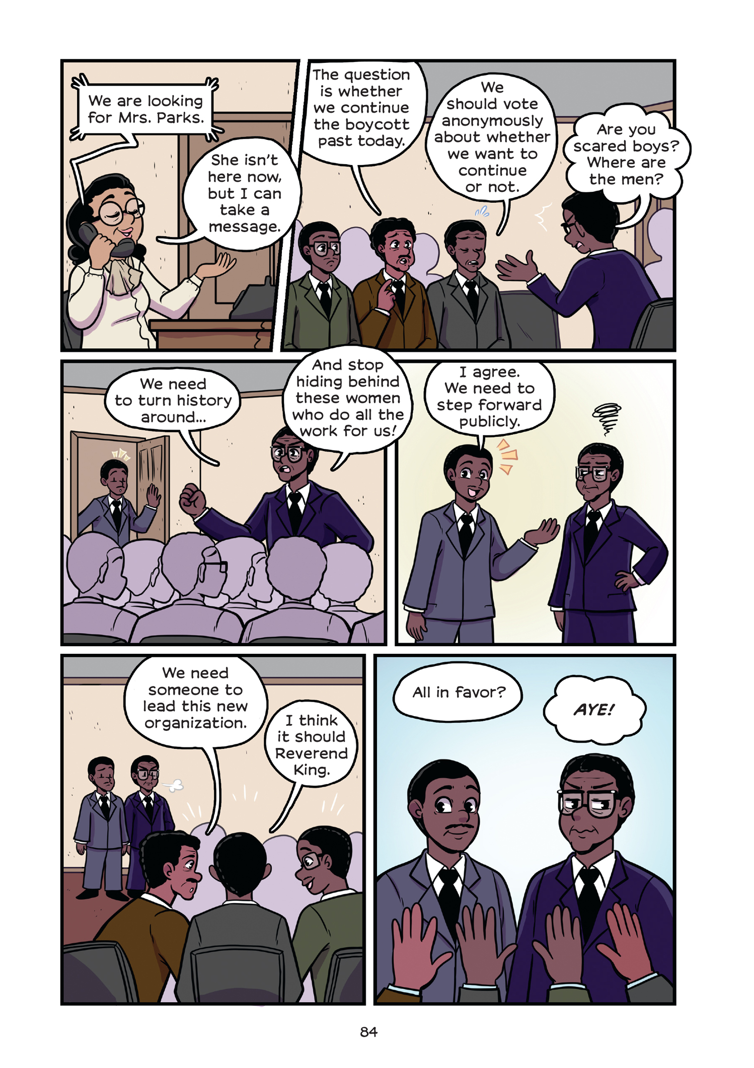 Read online History Comics comic -  Issue # Rosa Parks & Claudette Colvin - Civil Rights Heroes - 89