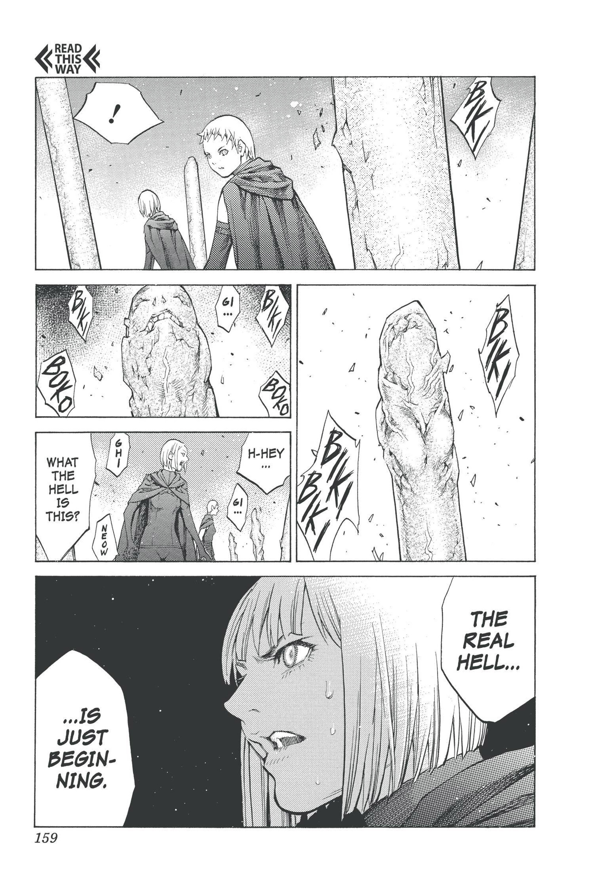 Read online Claymore comic -  Issue #17 - 146
