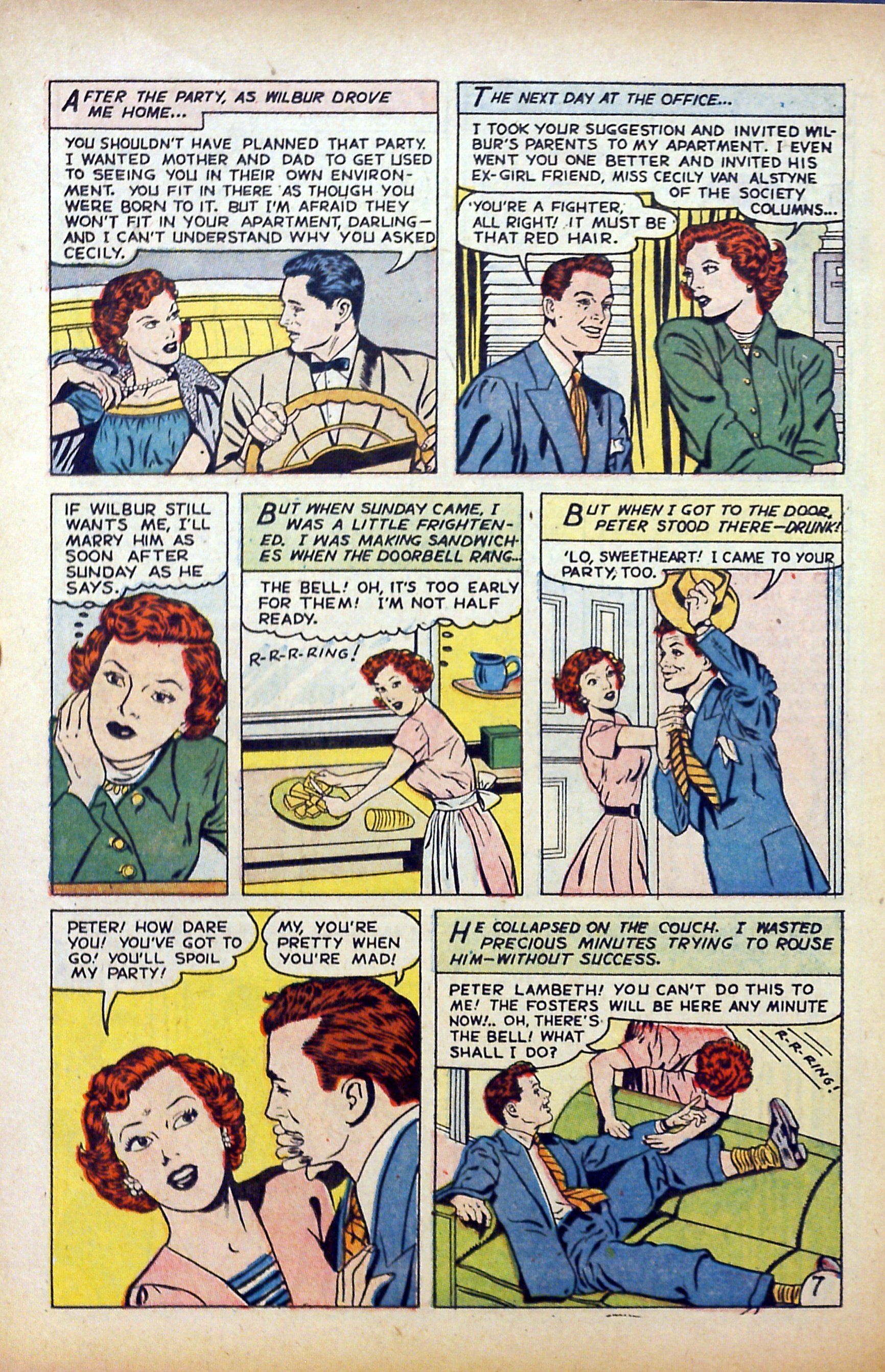 Read online Glamorous Romances comic -  Issue #85 - 16