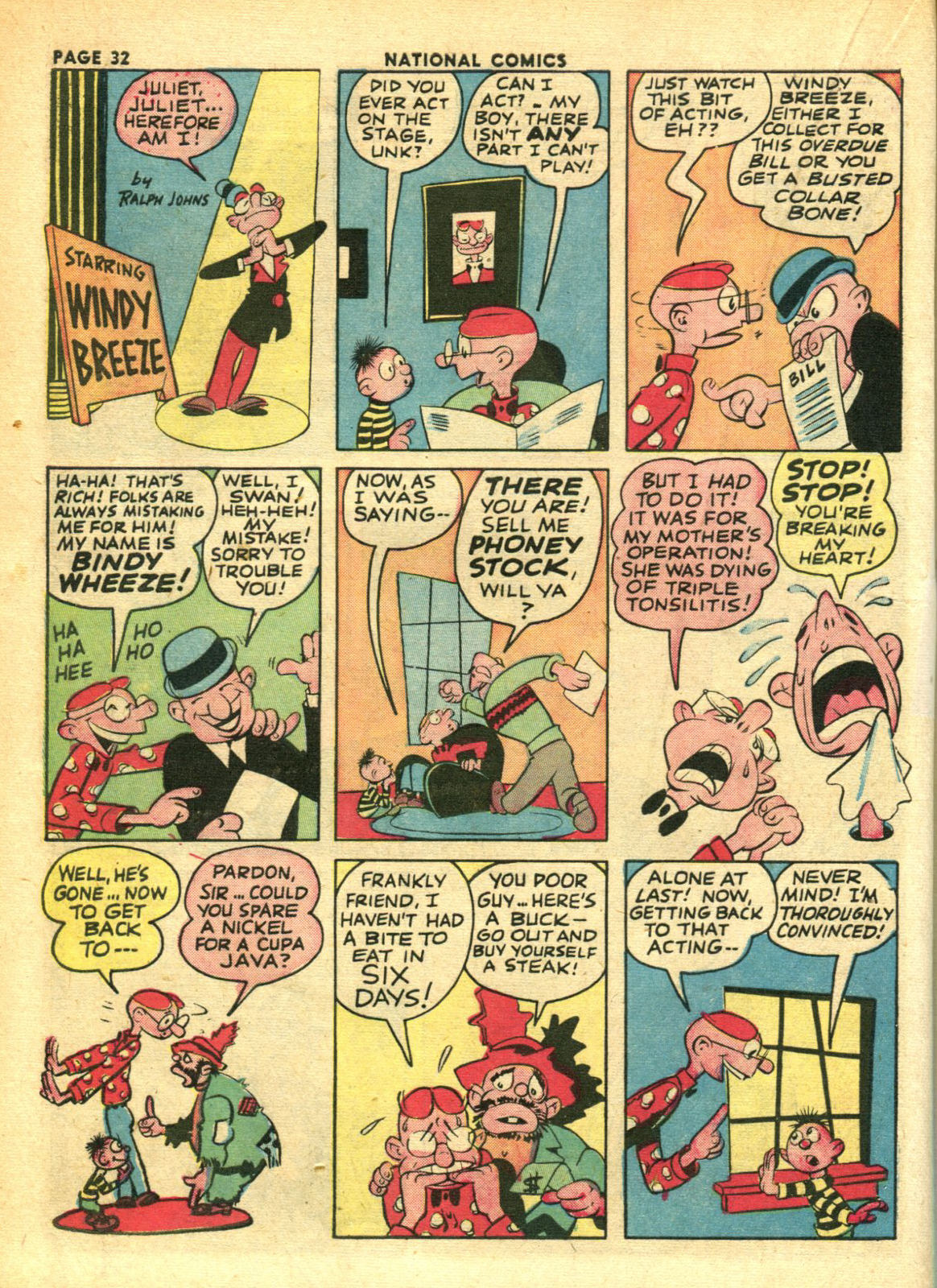 Read online National Comics comic -  Issue #32 - 34