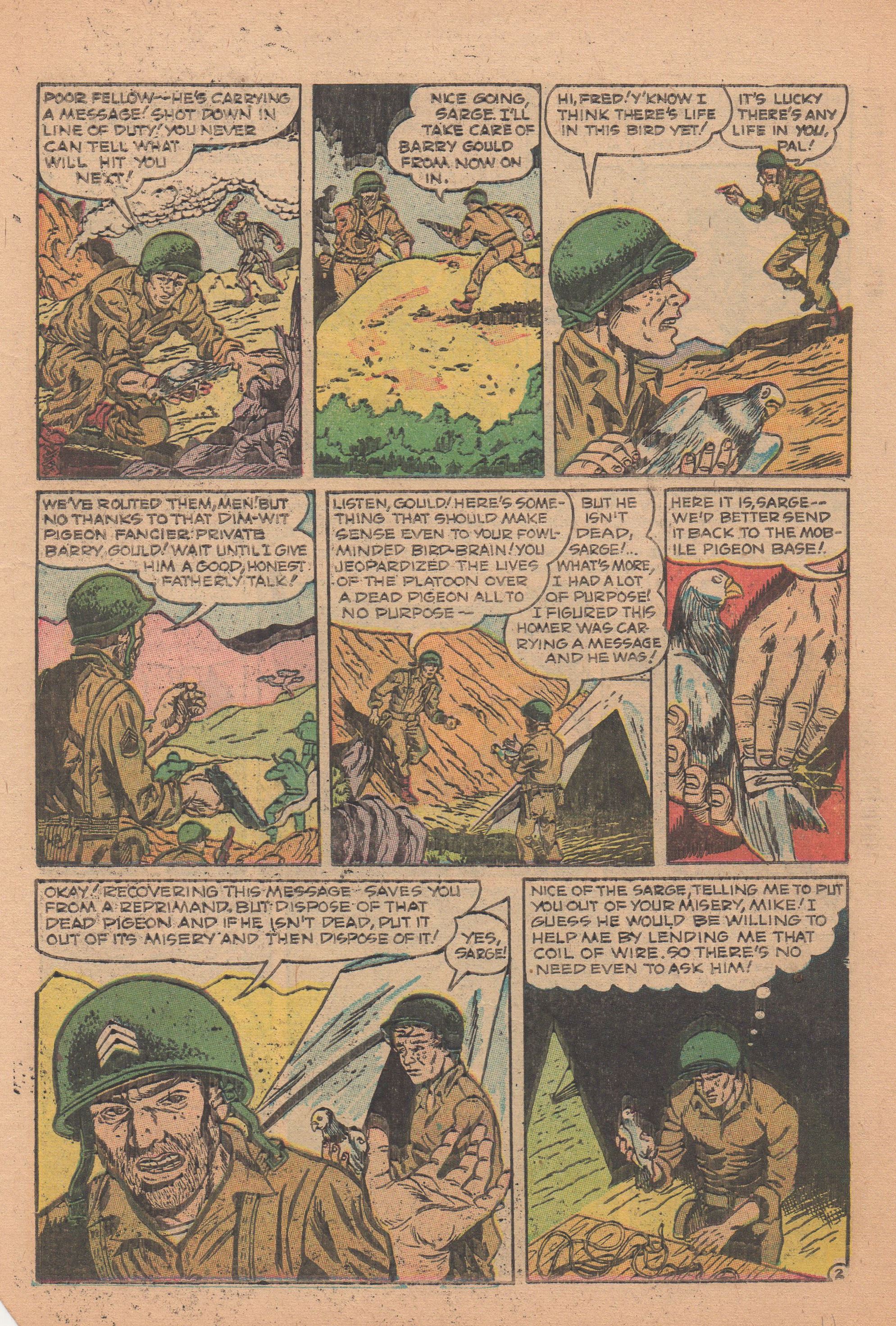 Read online Men in Action (1957) comic -  Issue #6 - 11