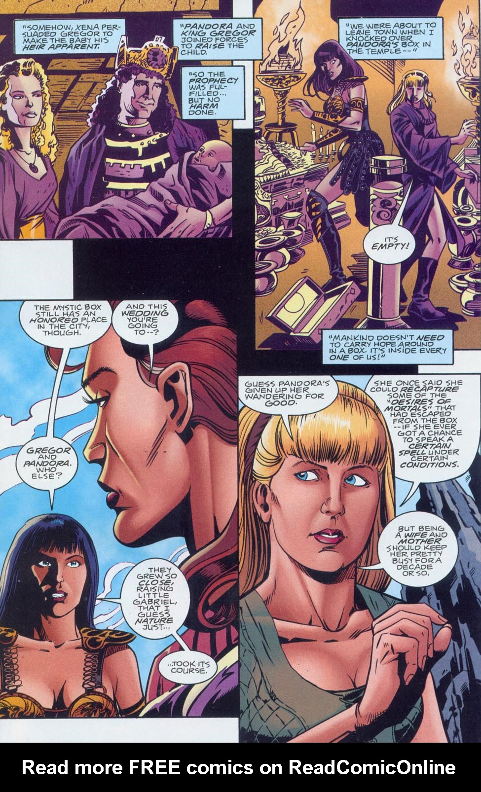 Read online Xena: Warrior Princess vs Callisto comic -  Issue #1 - 11