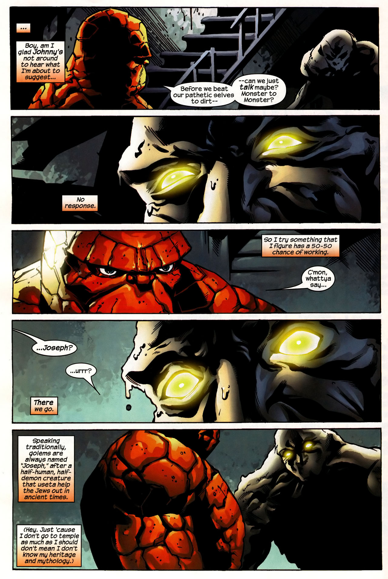 Read online Marvel Knights 4 comic -  Issue #22 - 19