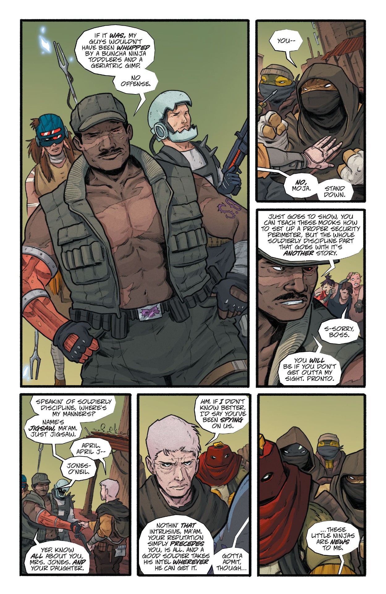 Read online Teenage Mutant Ninja Turtles: The Last Ronin - Lost Day Special comic -  Issue # Full - 28