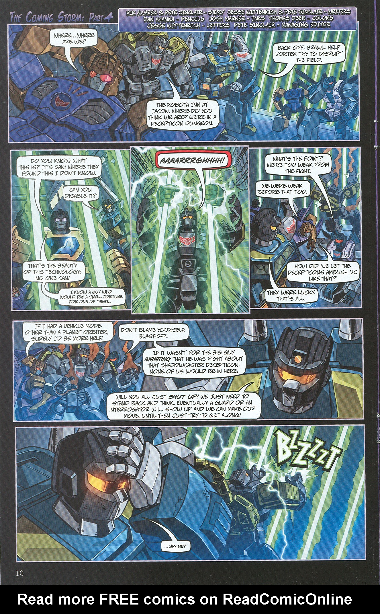Read online Transformers: Collectors' Club comic -  Issue #34 - 10
