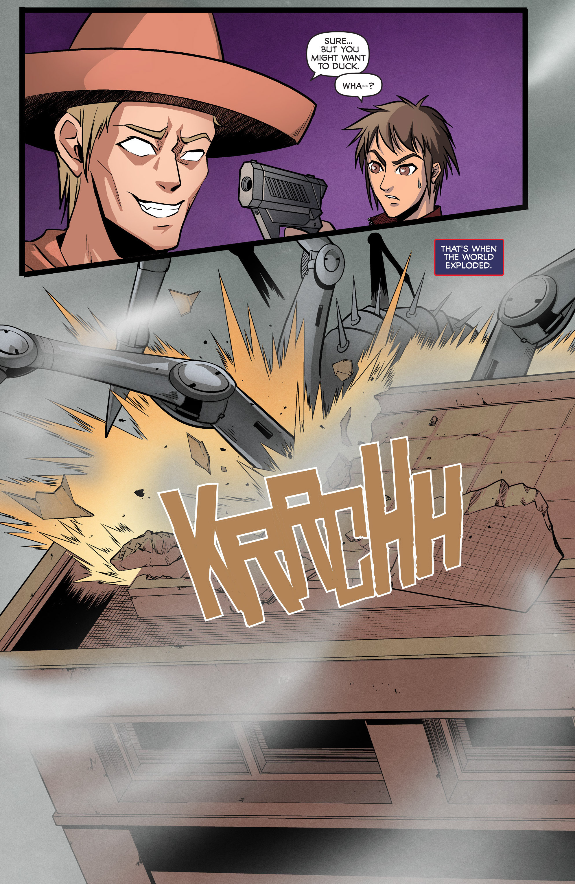 Read online Saber Rider and the Star Sheriffs comic -  Issue #3 - 9
