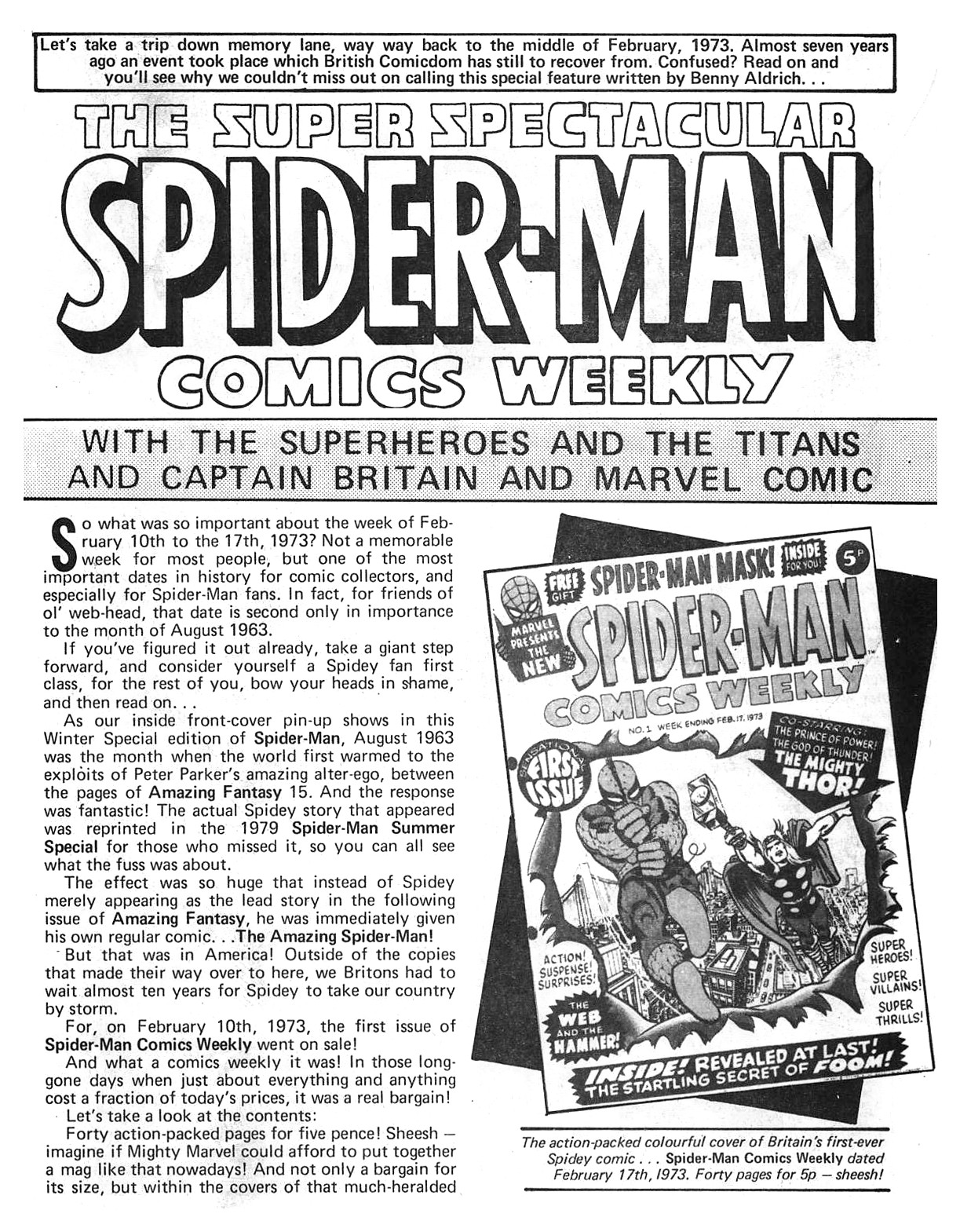 Read online Spider-Man Special comic -  Issue #1979W - 17