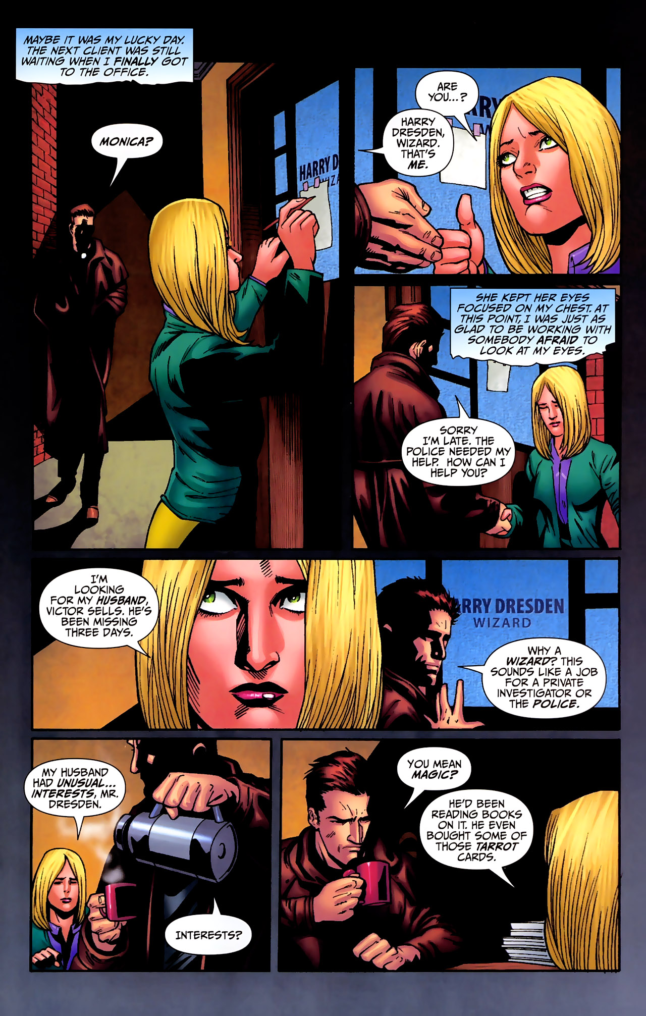 Read online Jim Butcher's The Dresden Files: Storm Front comic -  Issue #1 - 18