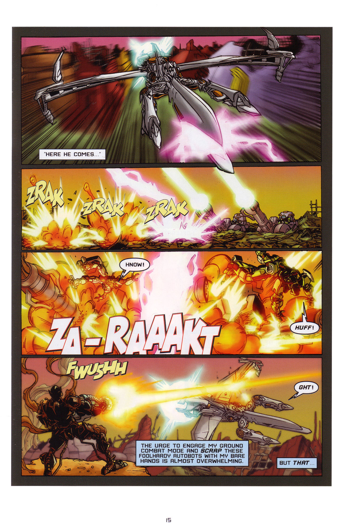 Read online Transformers: Saga of the Allspark comic -  Issue #1 - 16