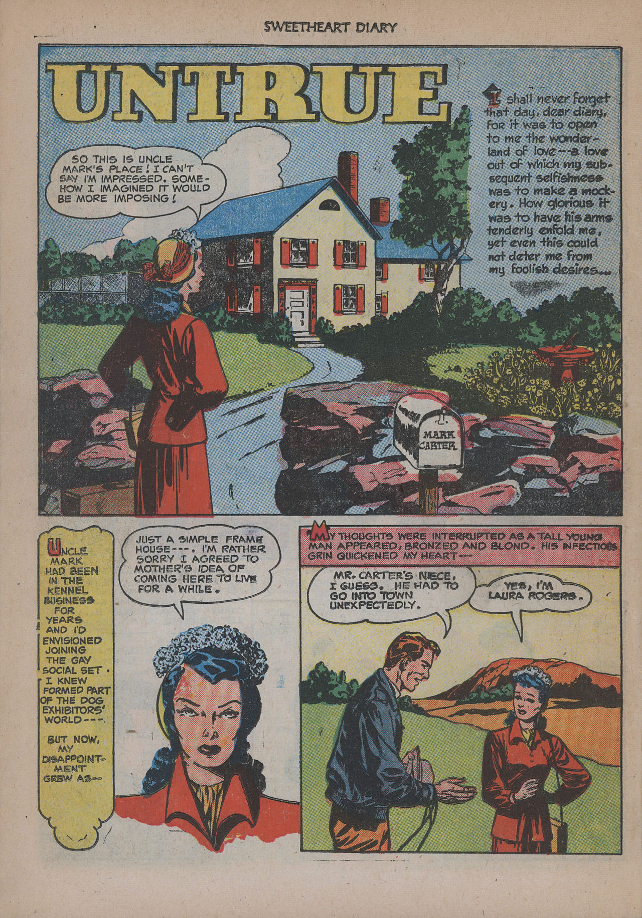 Read online Sweetheart Diary comic -  Issue #5 - 14