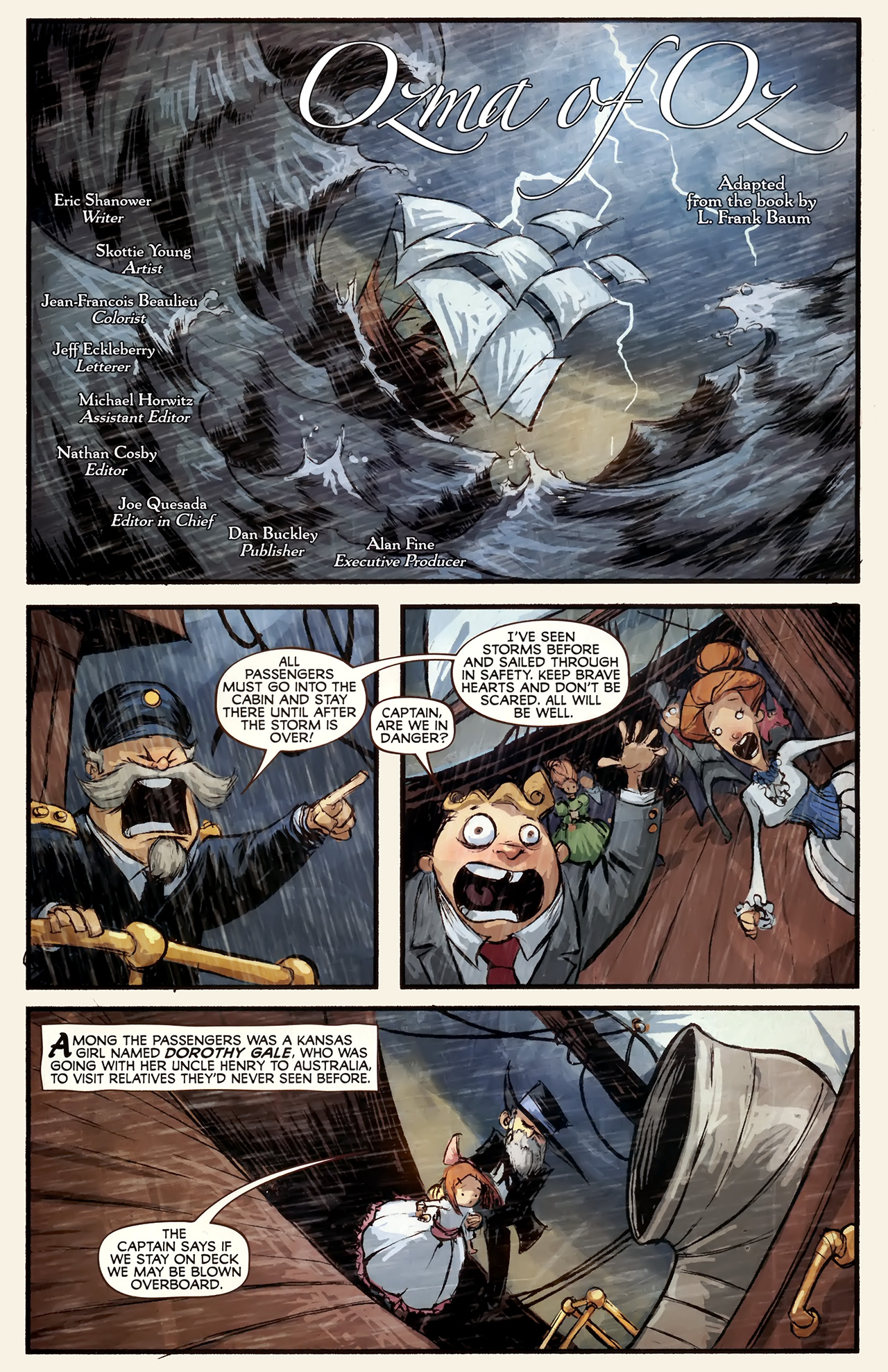 Read online Ozma of Oz comic -  Issue #1 - 5