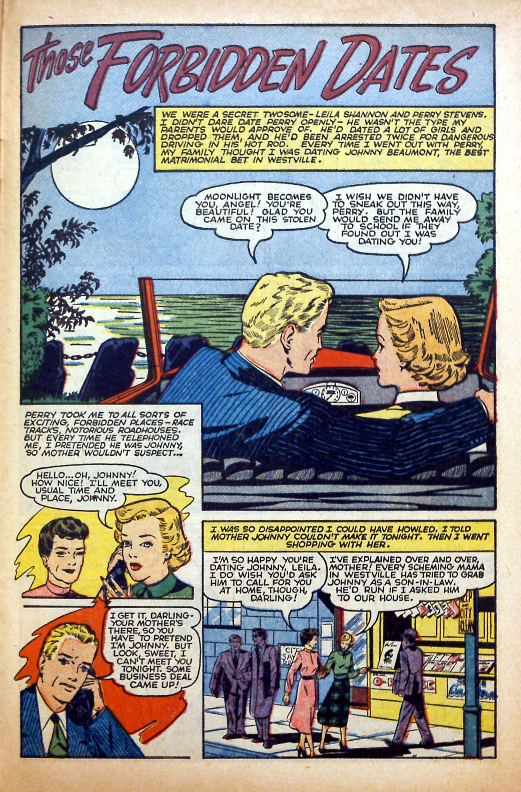 Read online Glamorous Romances comic -  Issue #74 - 27