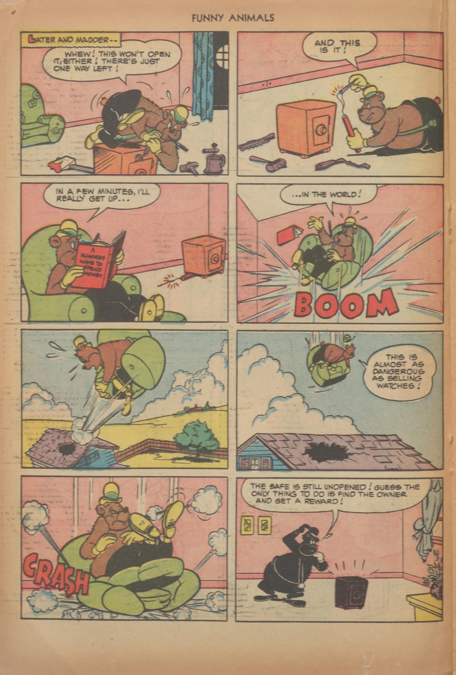 Read online Fawcett's Funny Animals comic -  Issue #71 - 16