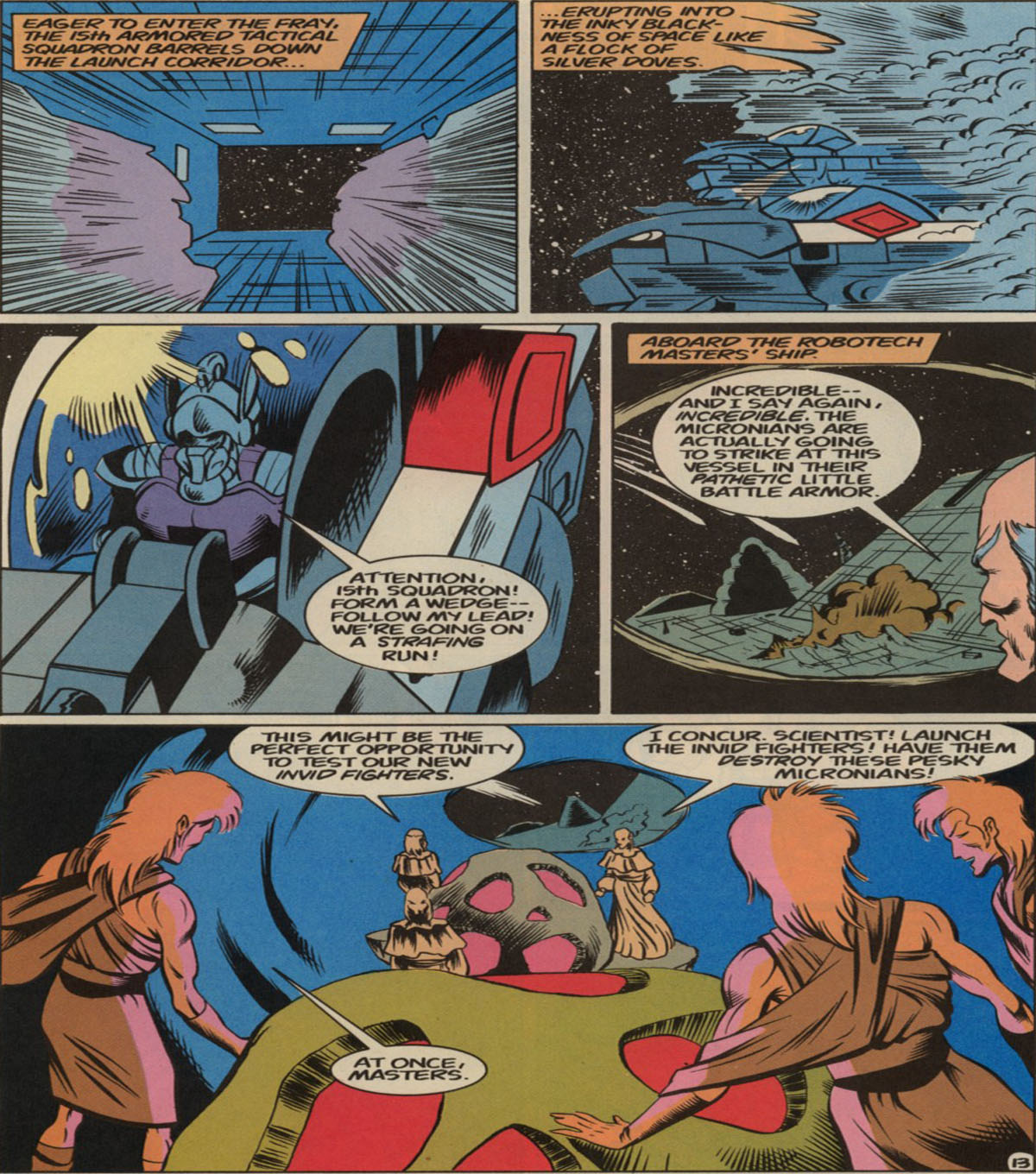 Read online Robotech Masters comic -  Issue #17 - 17
