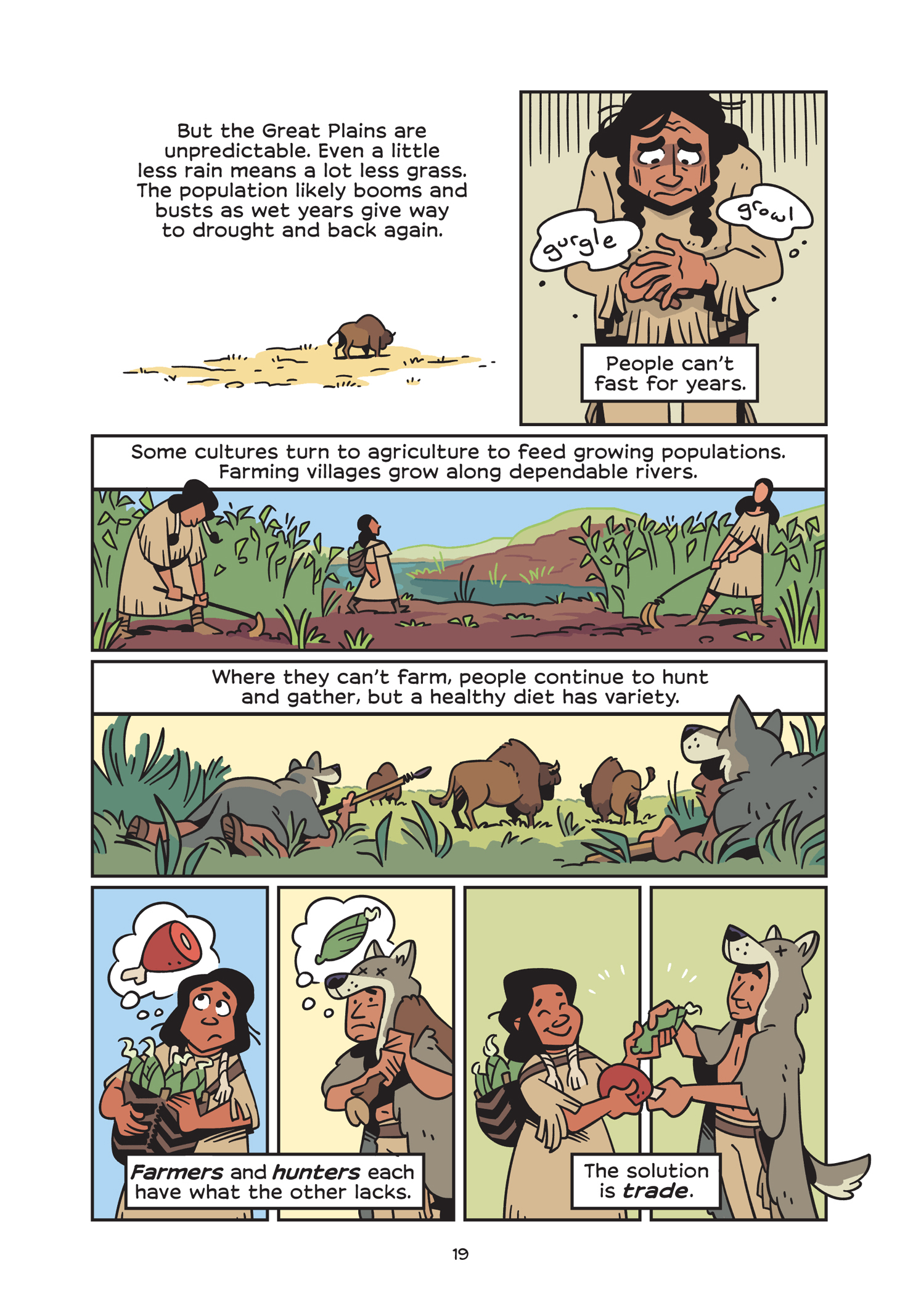 Read online History Comics comic -  Issue # The American Bison - The Buffalos Survival Tale - 25