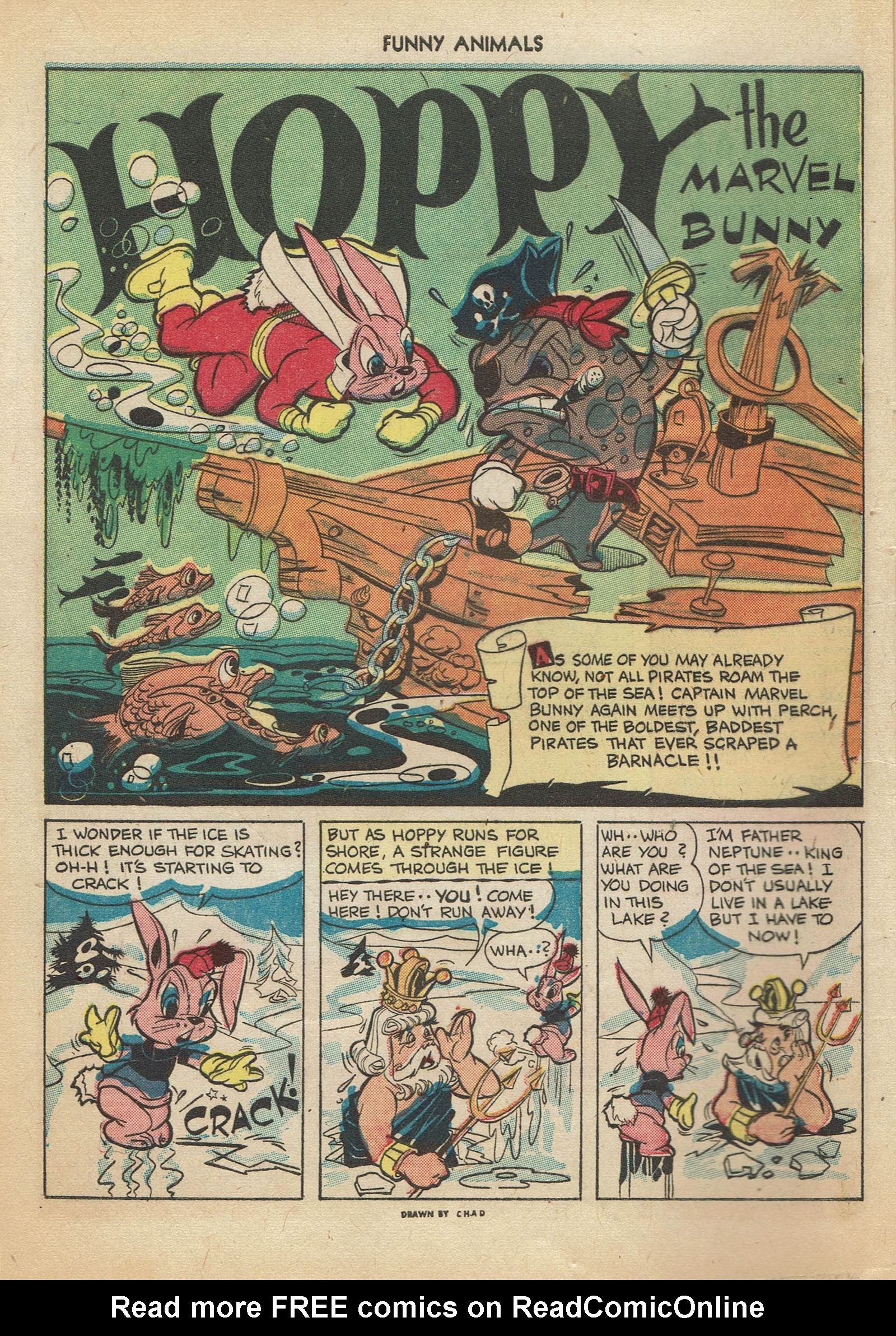 Read online Fawcett's Funny Animals comic -  Issue #25 - 4
