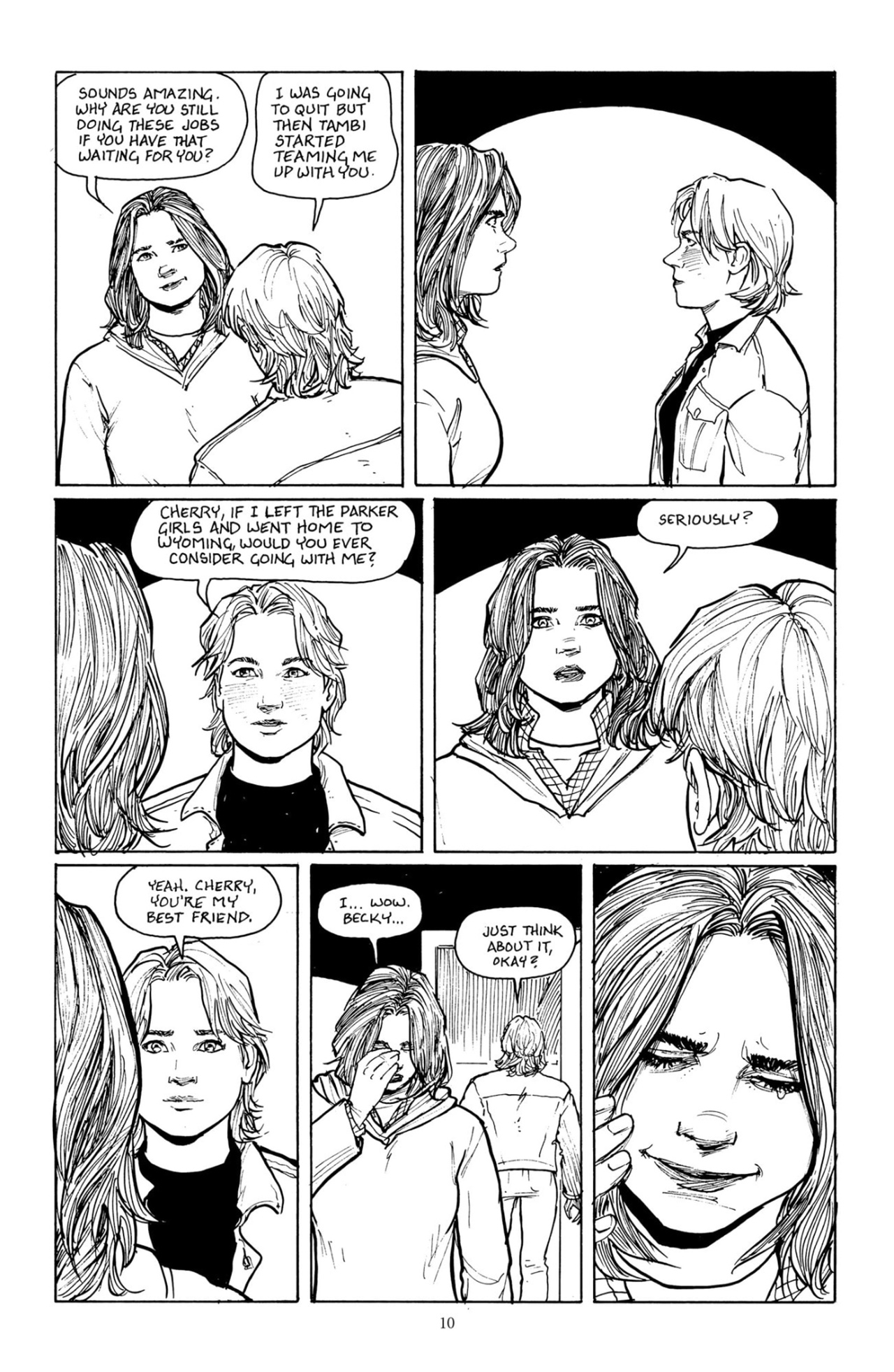 Read online Parker Girls comic -  Issue #9 - 10