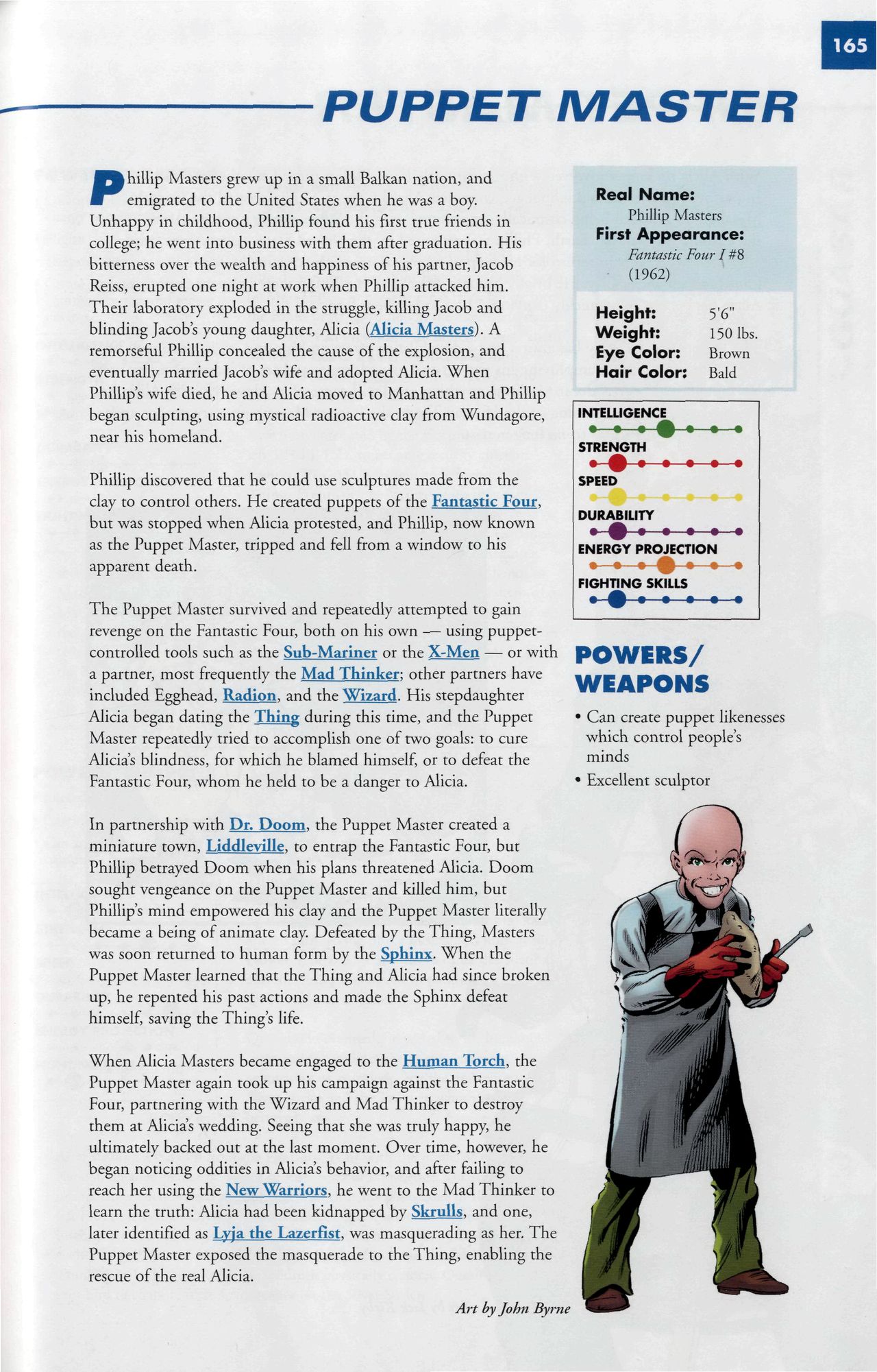 Read online Marvel Encyclopedia comic -  Issue # TPB 6 - 168