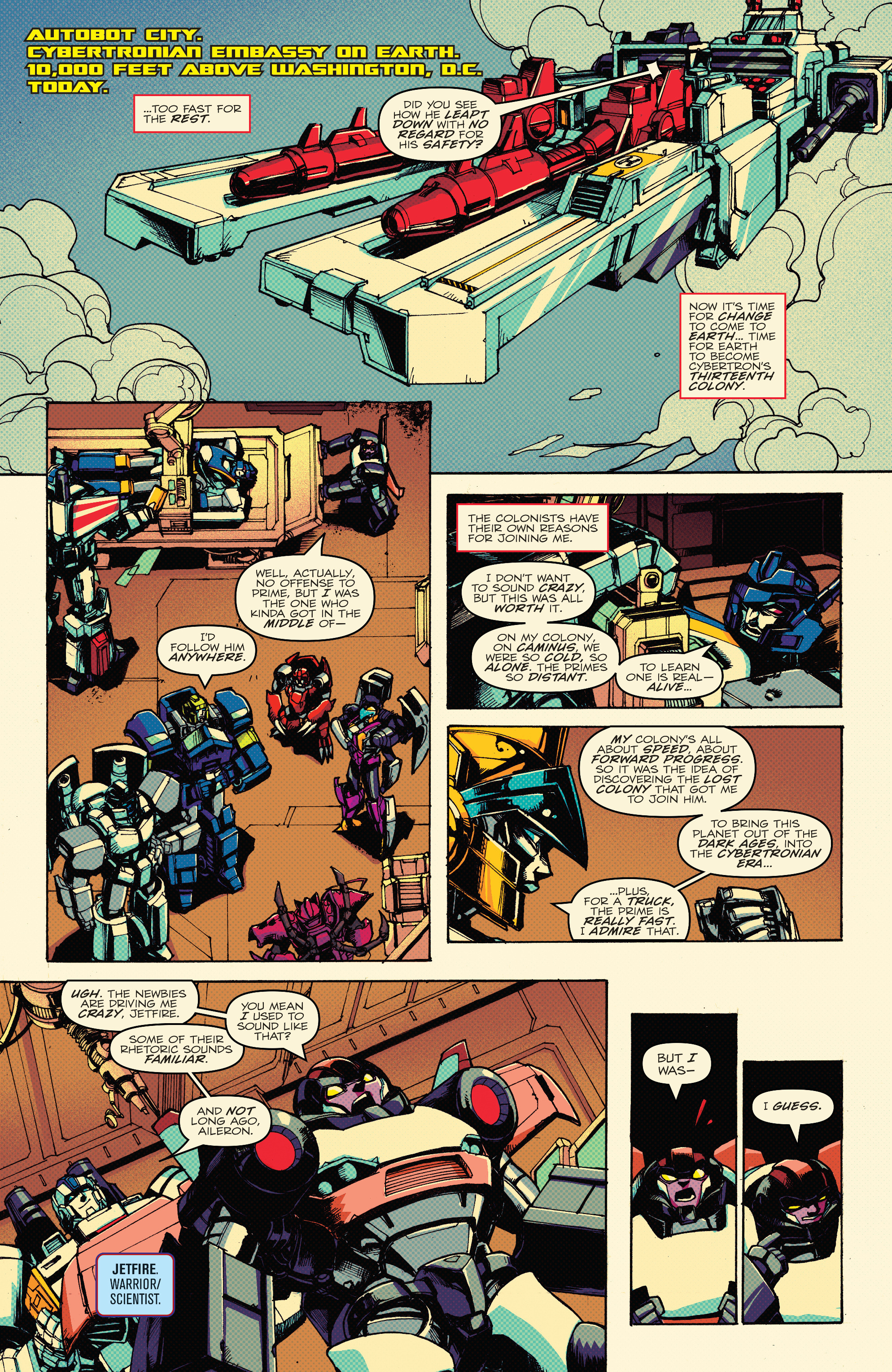 Read online Optimus Prime comic -  Issue #1 - 16