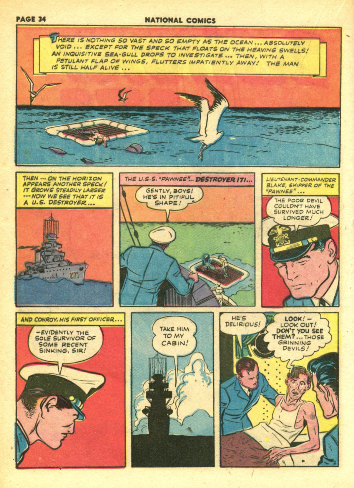 Read online National Comics comic -  Issue #32 - 36