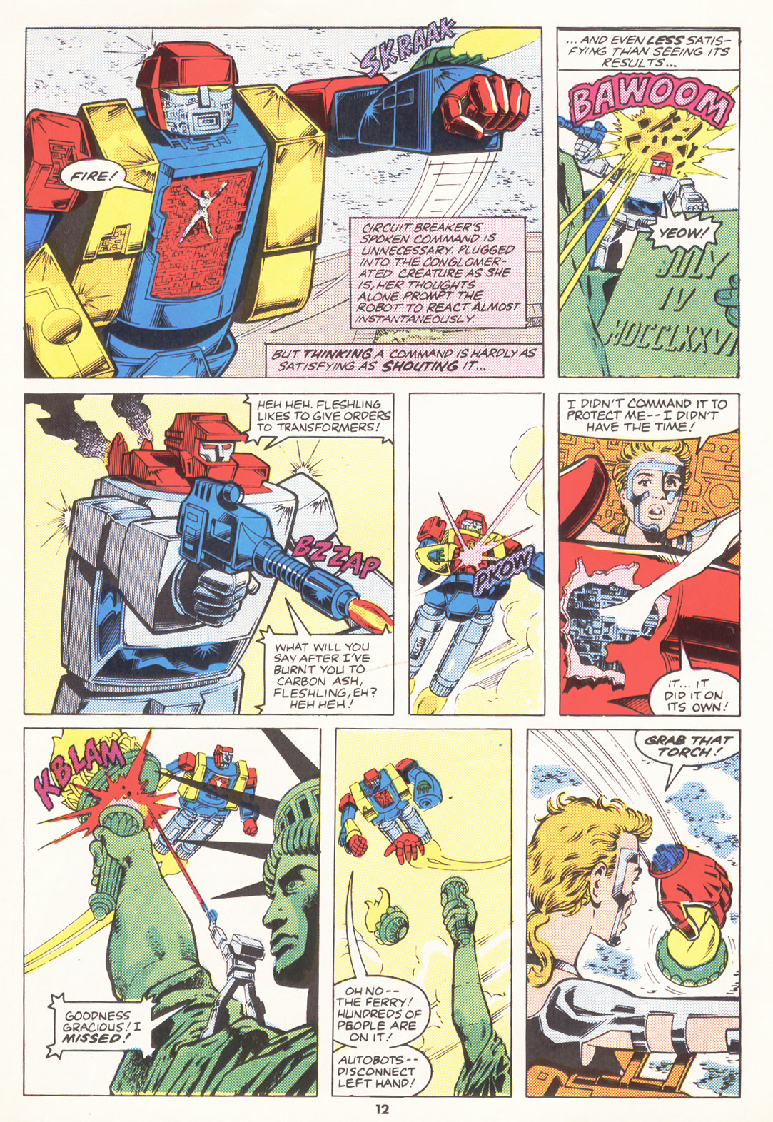 Read online The Transformers (UK) comic -  Issue #95 - 11