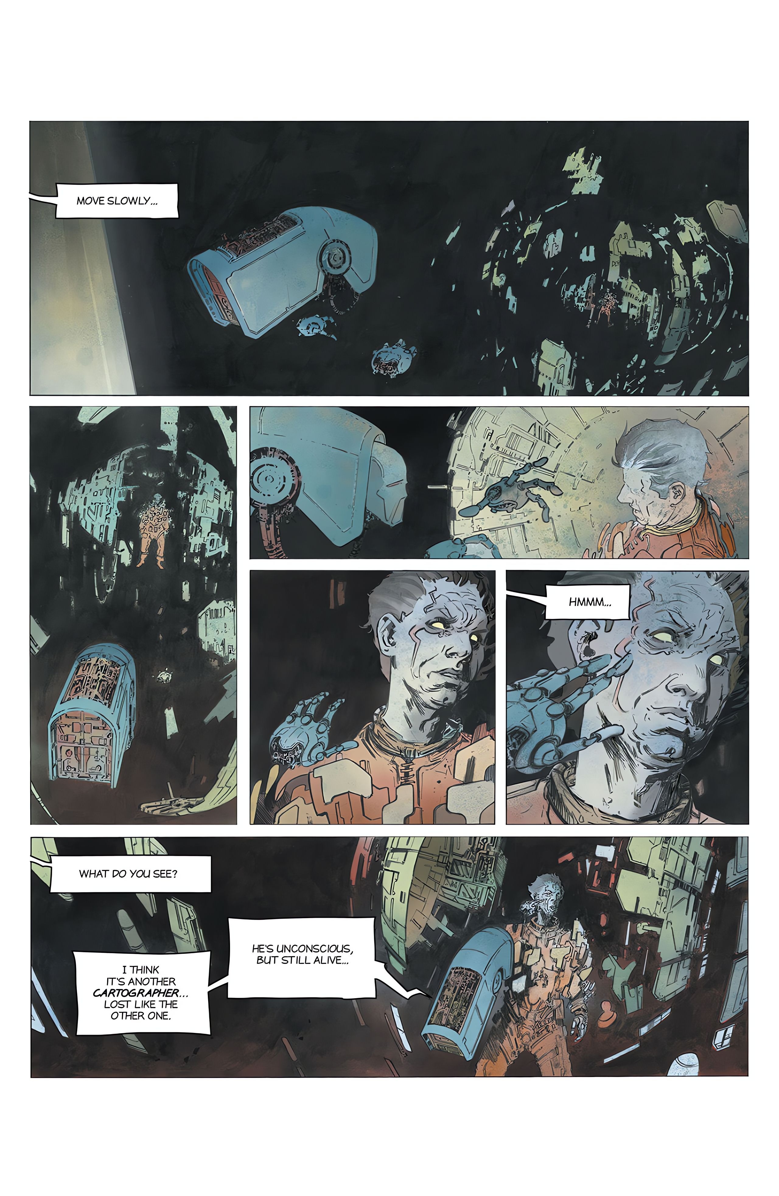 Read online Hexagon Bridge comic -  Issue #1 - 16