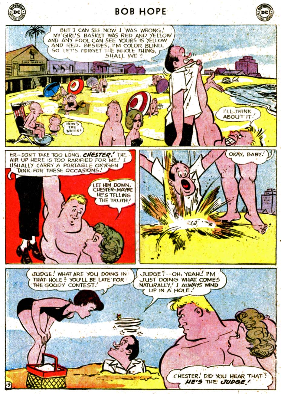 Read online The Adventures of Bob Hope comic -  Issue #75 - 17