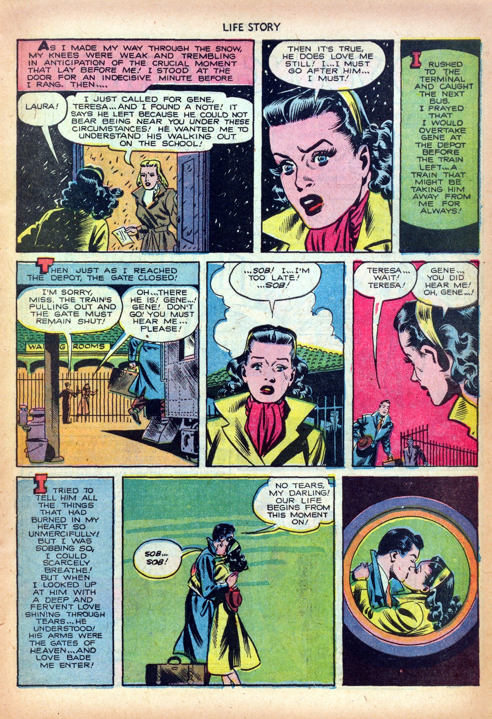 Read online Life Story comic -  Issue #20 - 15