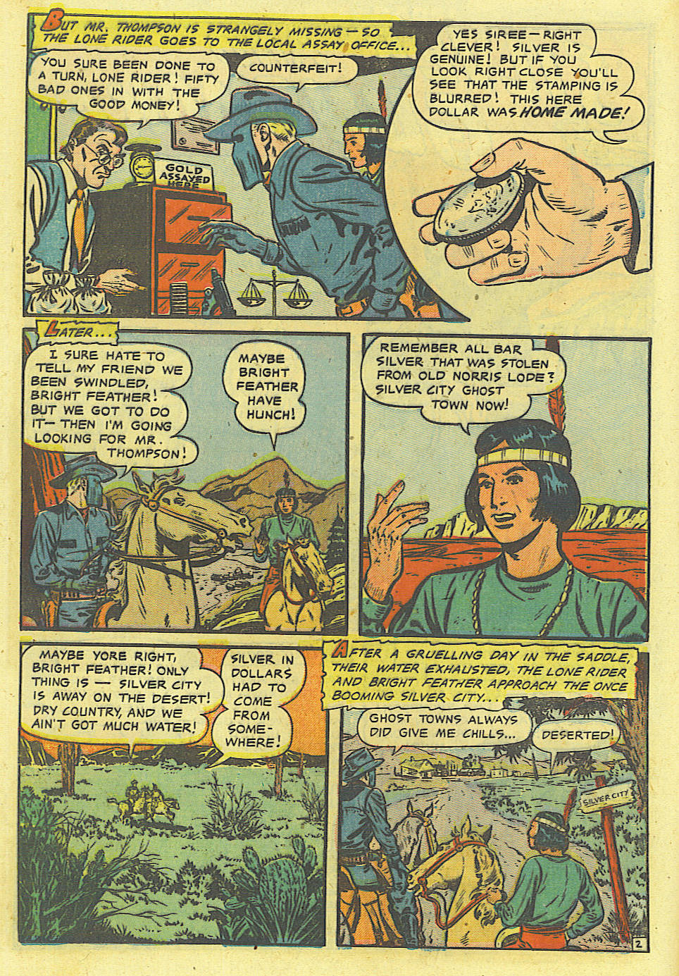 Read online The Lone Rider comic -  Issue #9 - 3