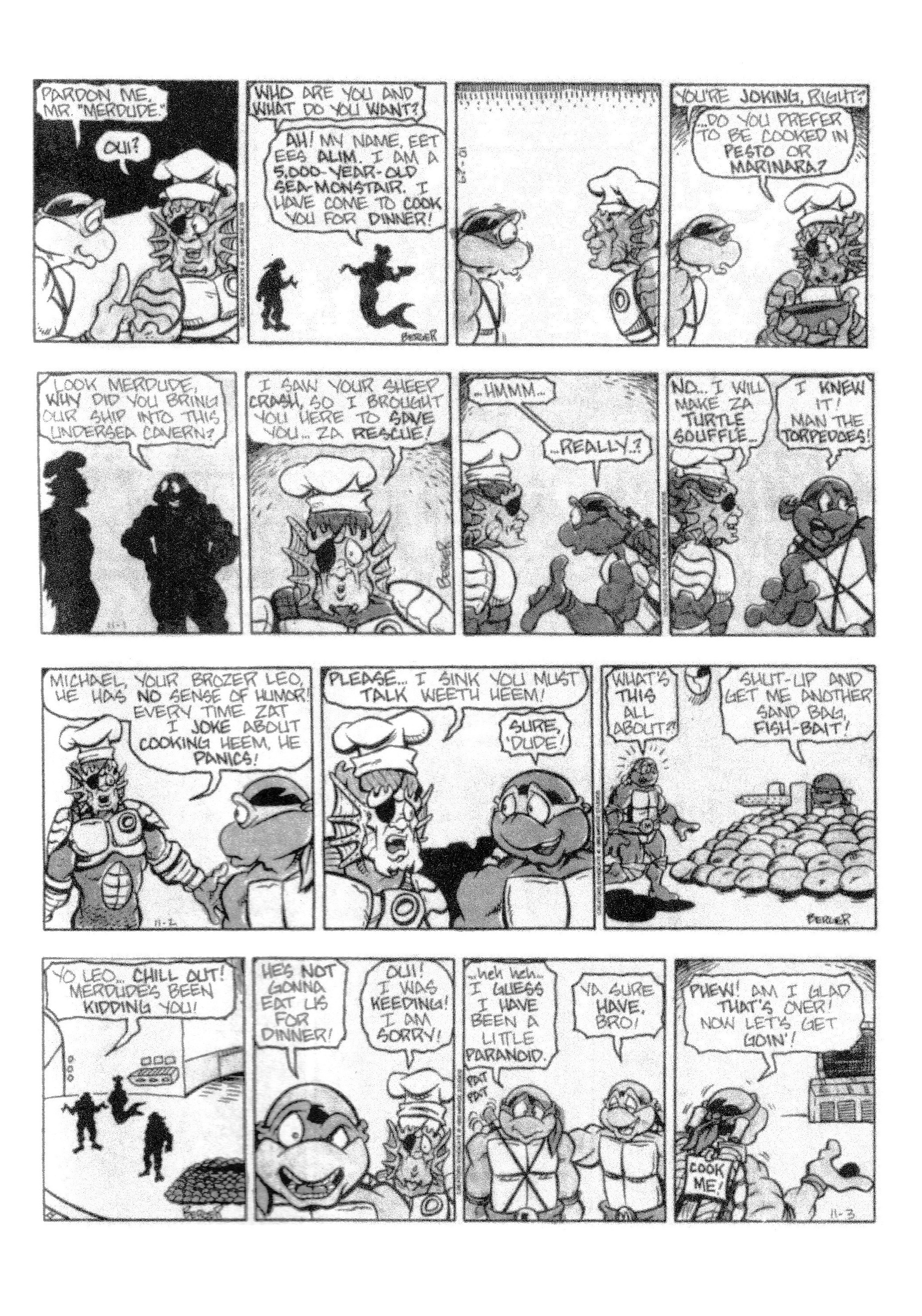 Read online Teenage Mutant Ninja Turtles: Complete Newspaper Daily Comic Strip Collection comic -  Issue # TPB 2 (Part 2) - 106