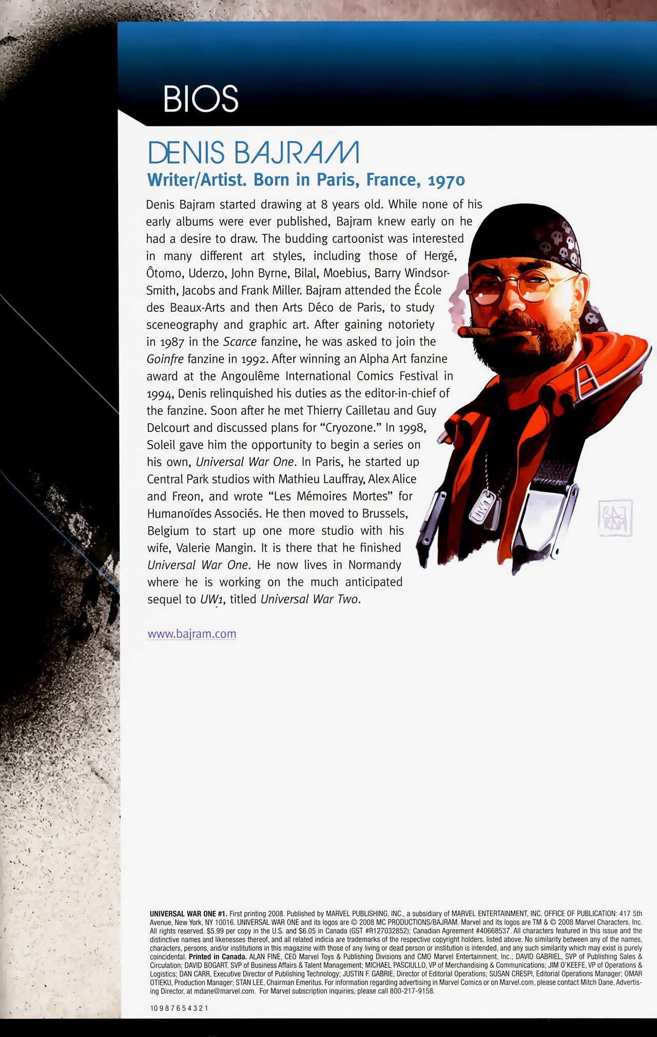 Read online Universal War One comic -  Issue #1 - 59