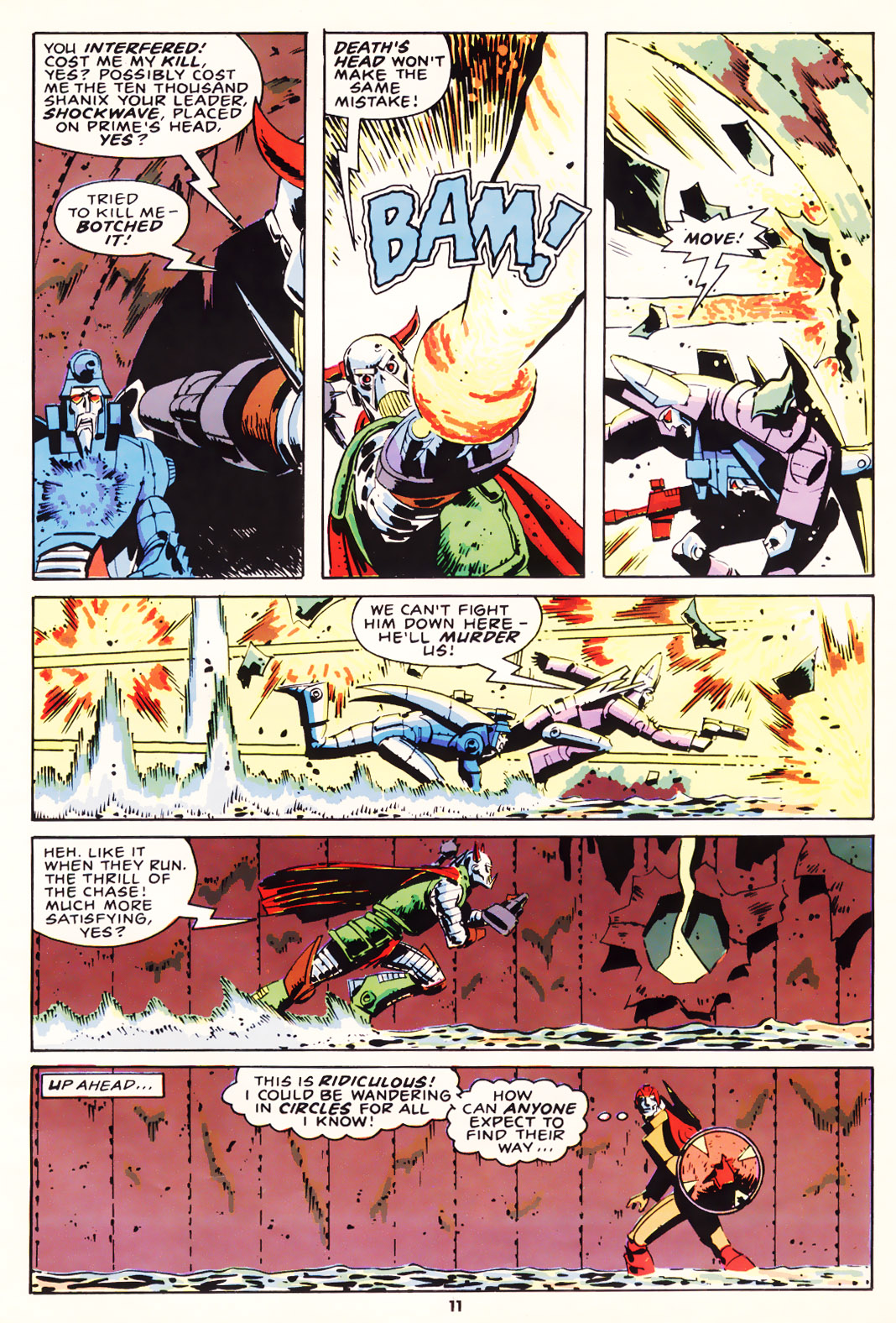Read online The Transformers (UK) comic -  Issue #134 - 10