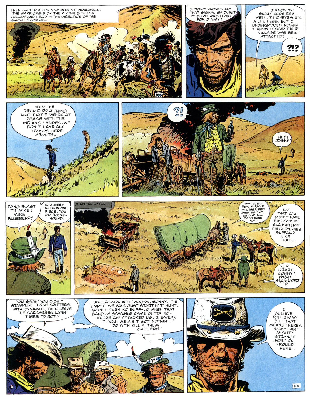 Read online Epic Graphic Novel: Lieutenant Blueberry comic -  Issue #1 - 16