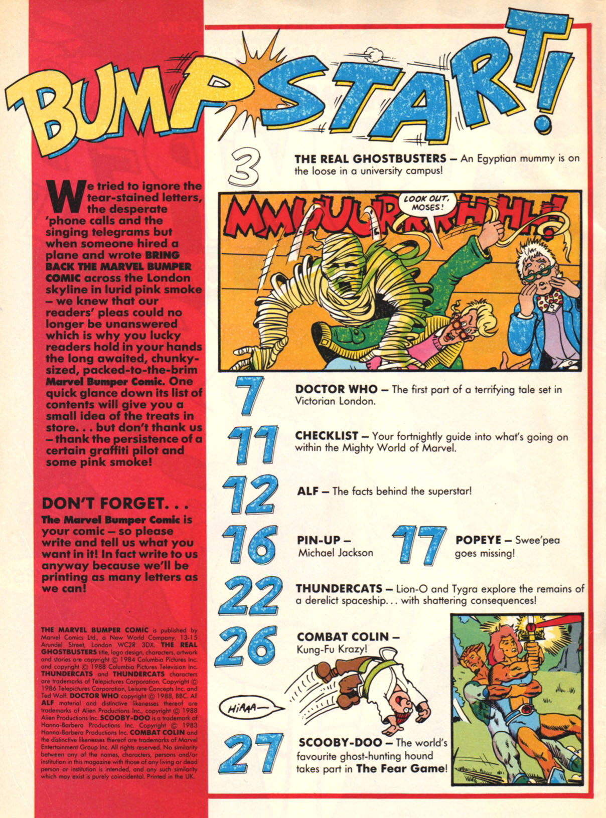 Read online Marvel Bumper Comic comic -  Issue #1 - 2