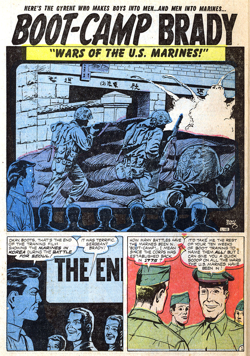 Read online Marines in Action comic -  Issue #11 - 22