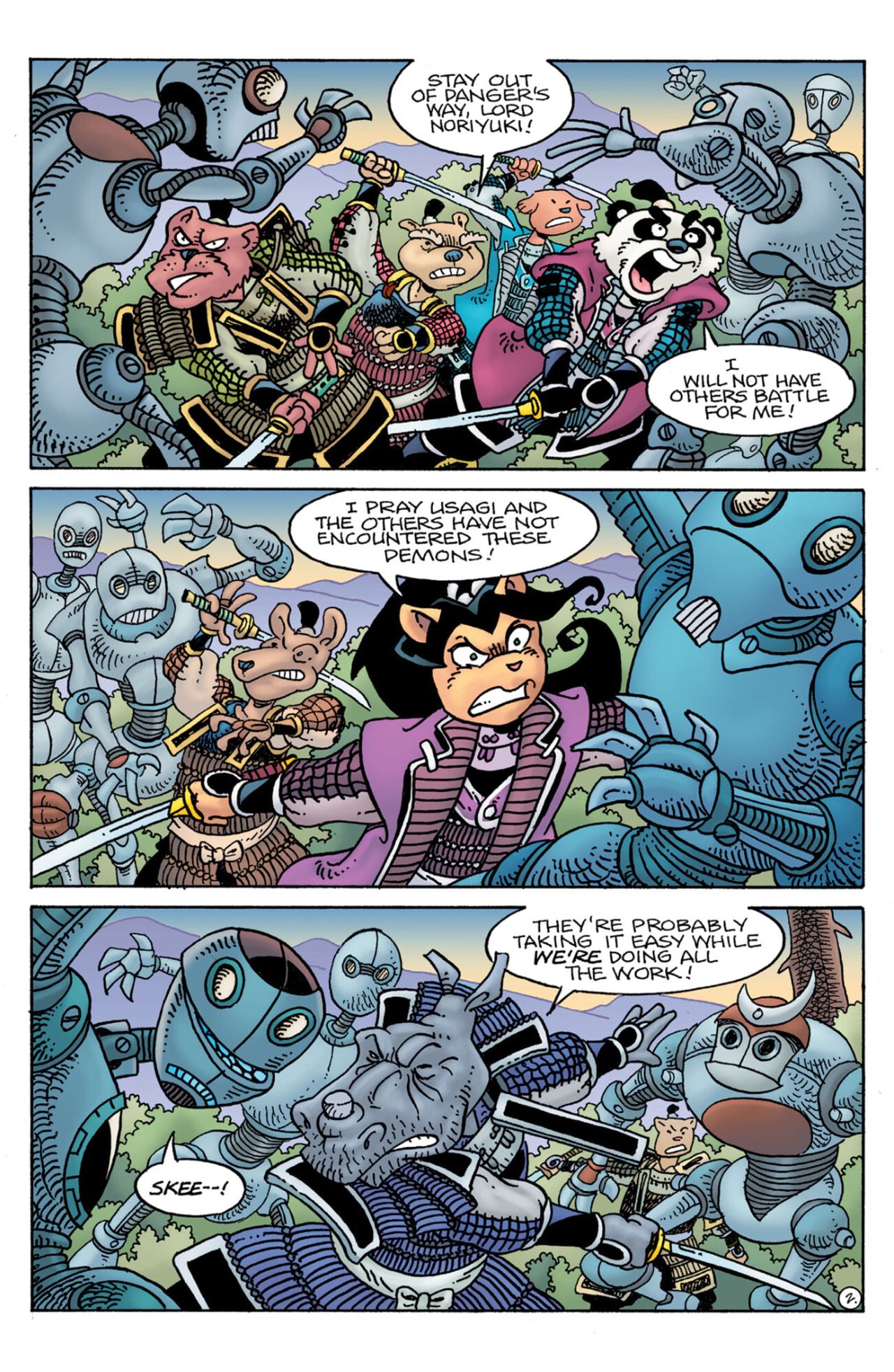 Read online Teenage Mutant Ninja Turtles/Usagi Yojimbo: WhereWhen comic -  Issue #5 - 4