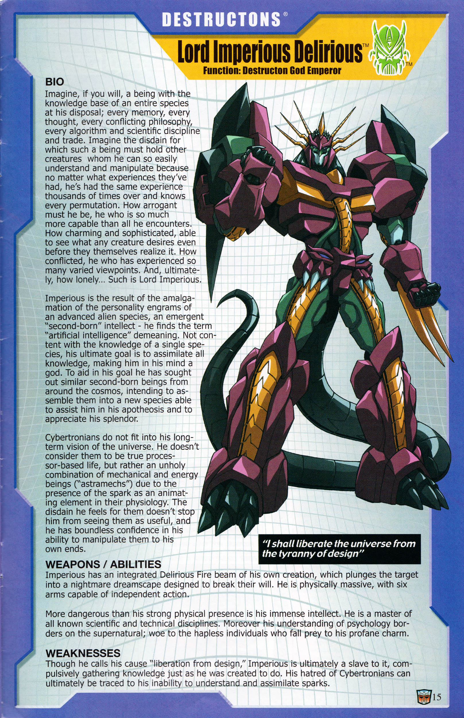 Read online Transformers: Collectors' Club comic -  Issue #59 - 15