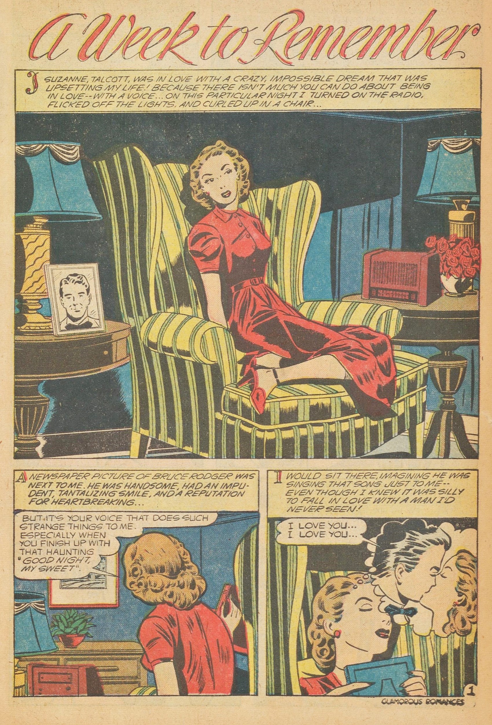 Read online Glamorous Romances comic -  Issue #45 - 3