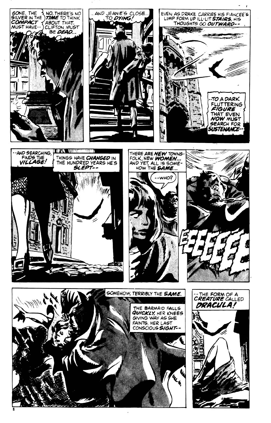 Read online Dracula Lives (1974) comic -  Issue #2 - 8
