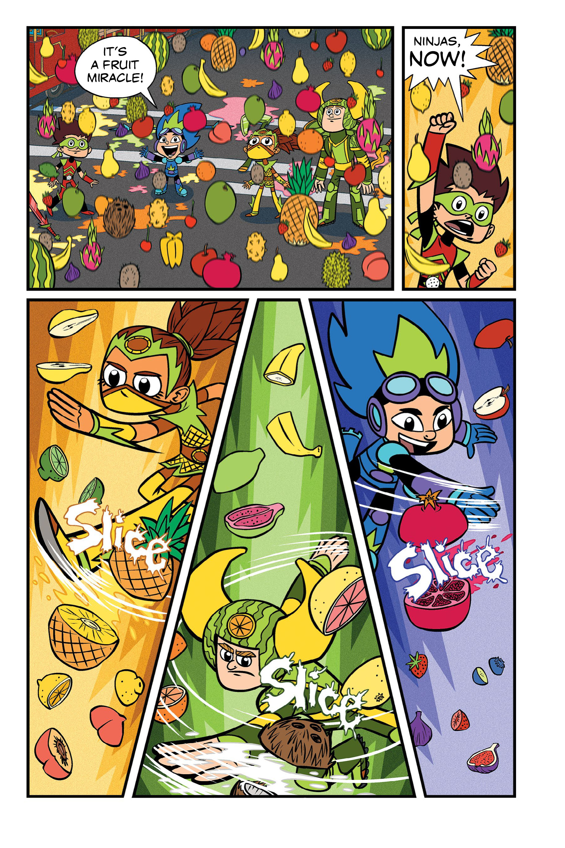 Read online Fruit Ninja: Frenzy Force comic -  Issue # TPB - 67